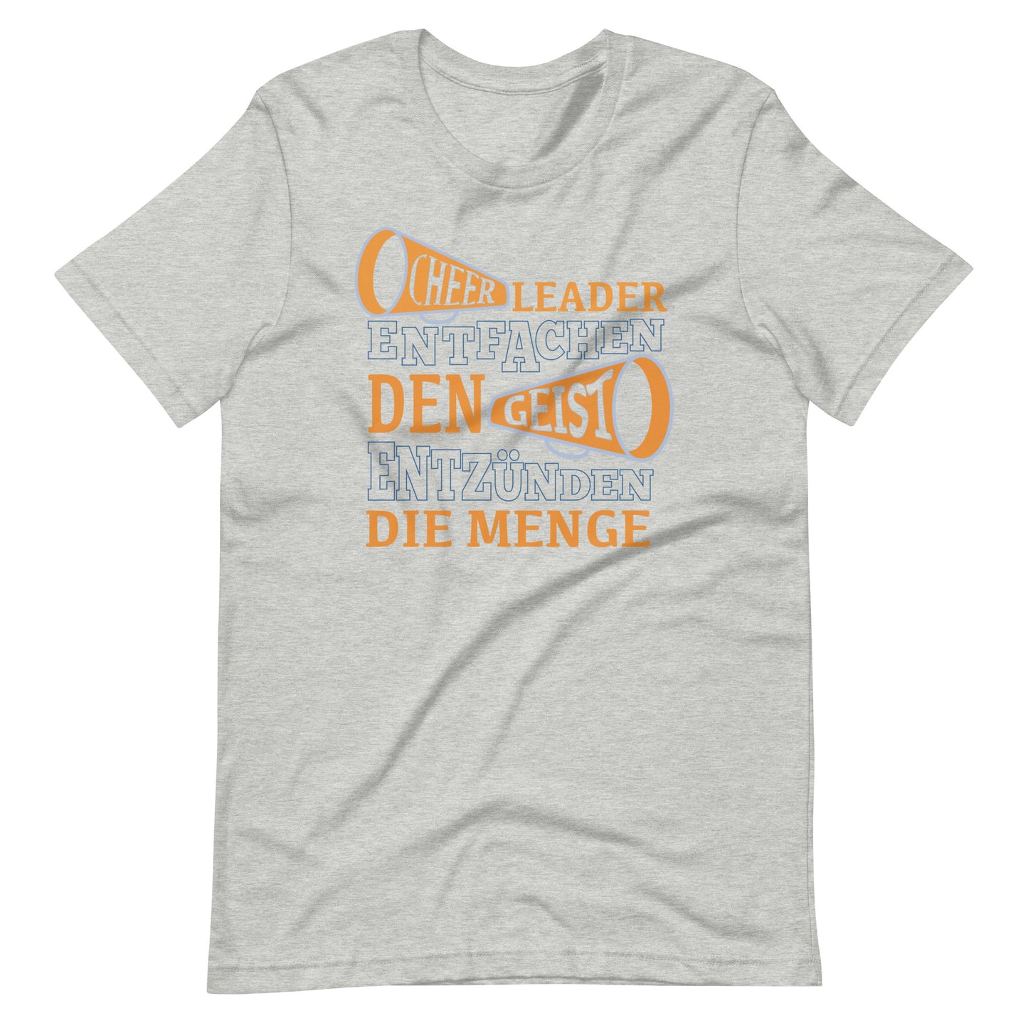 Cheerleader: Geist entfachen, Menge begeistern - Spruch T-Shirt
