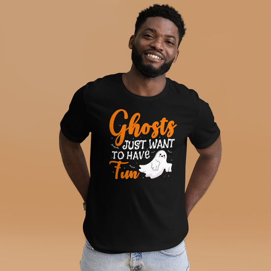 Halloween T-Shirt: Ghosts just want to have FUN - Lustige Geistermode