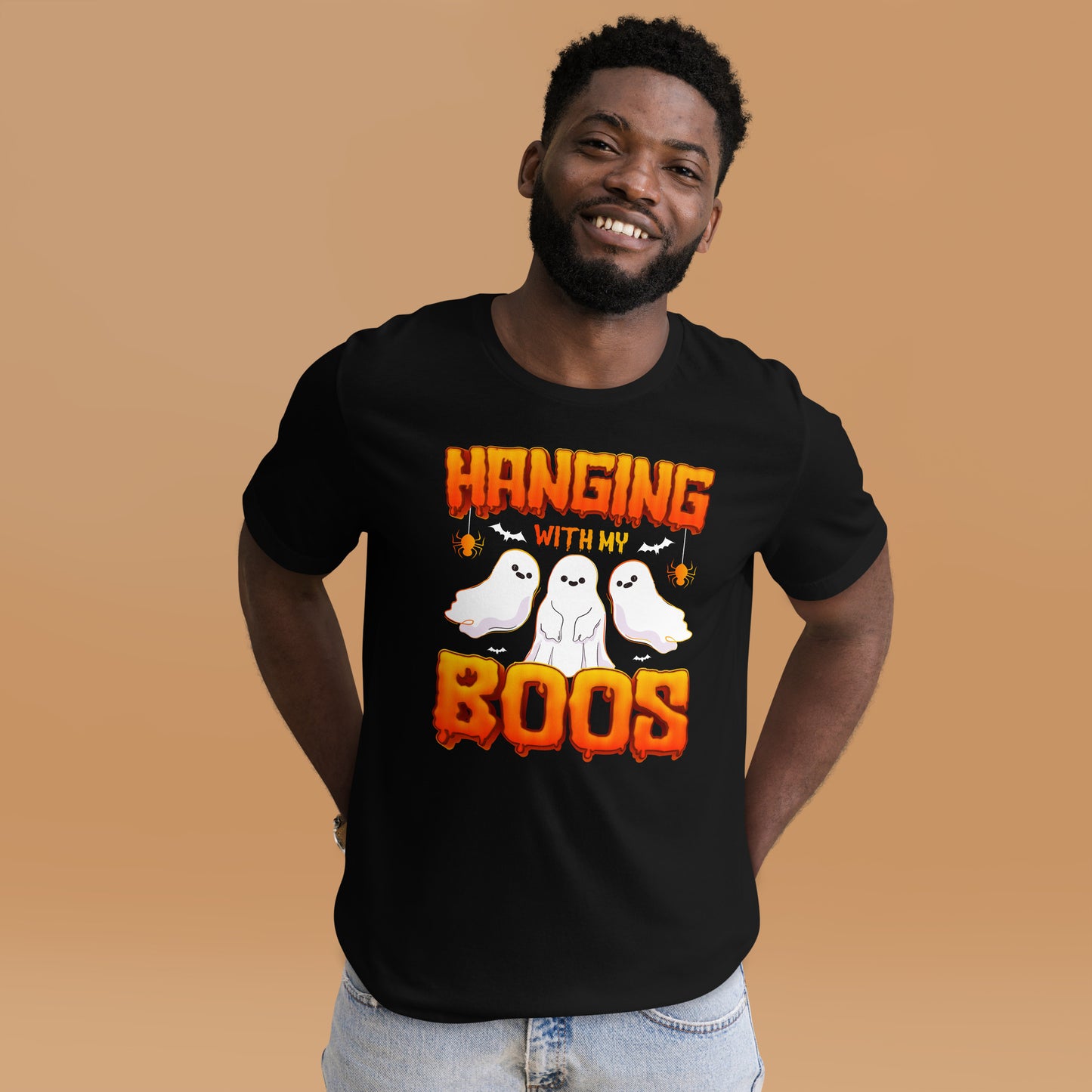 Hanging with my BOOS - Gespenstisches Halloween T-Shirt