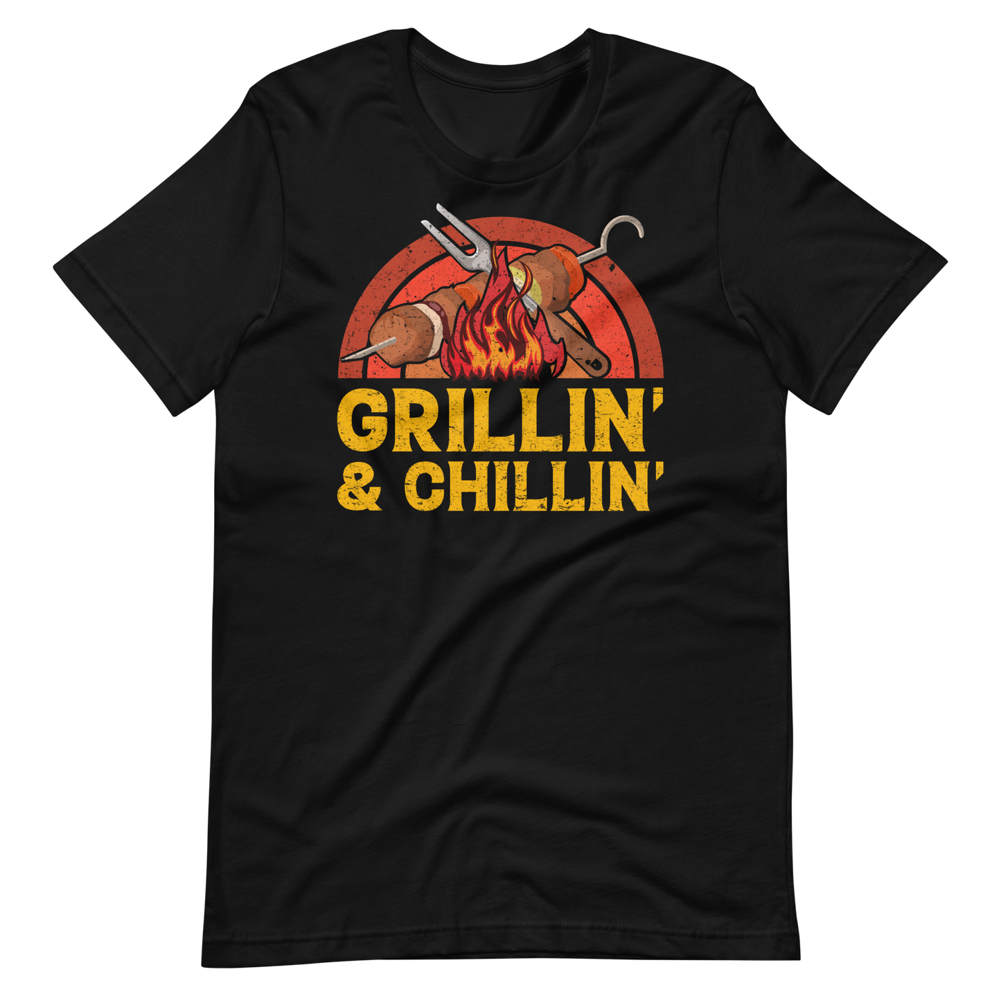 Grillin und Chillin. Entspannt grillen. T-Shirt