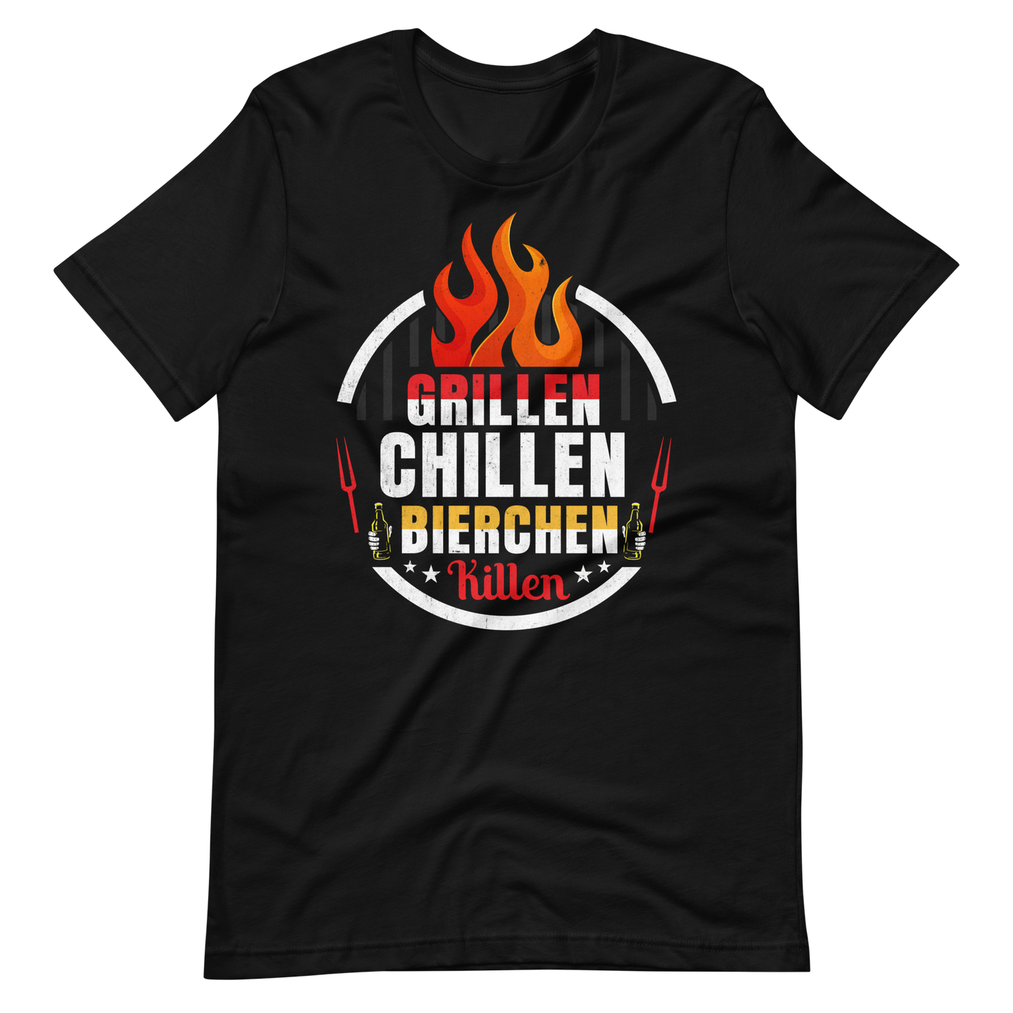 Grillen! Chillen! Bierchen Killen! T-Shirt