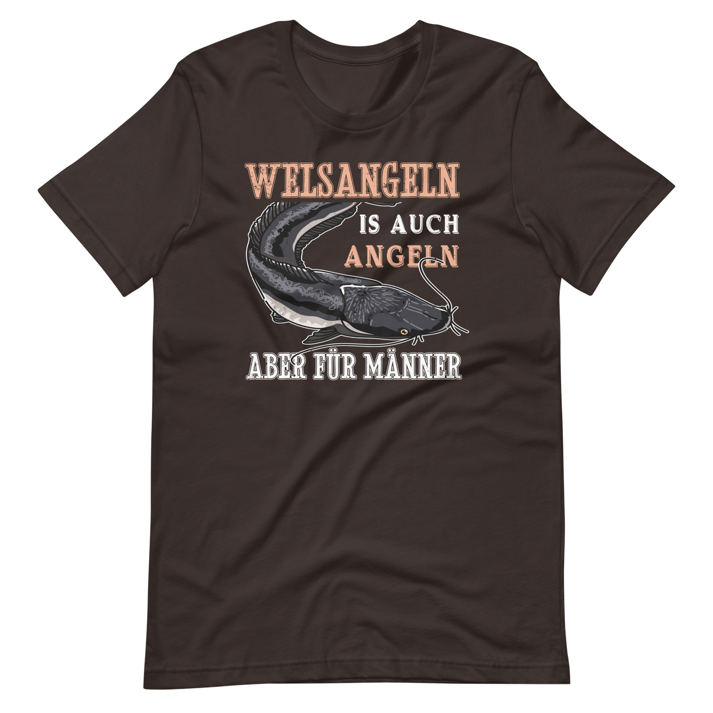 Welsangeln - viel cooler als Angeln T-Shirt | Angelshirt für Fischer