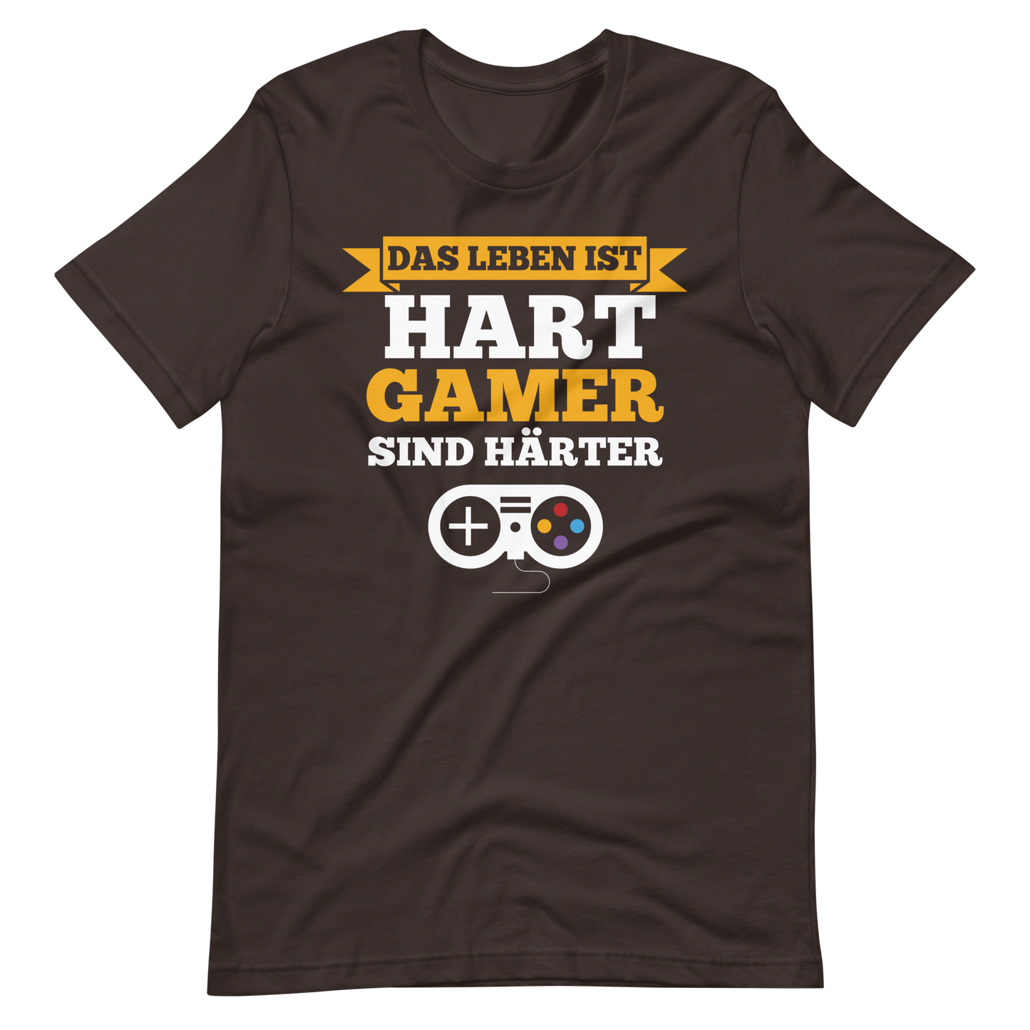 Gamer T-Shirt: Das Leben ist hart, Gamer sind härter!