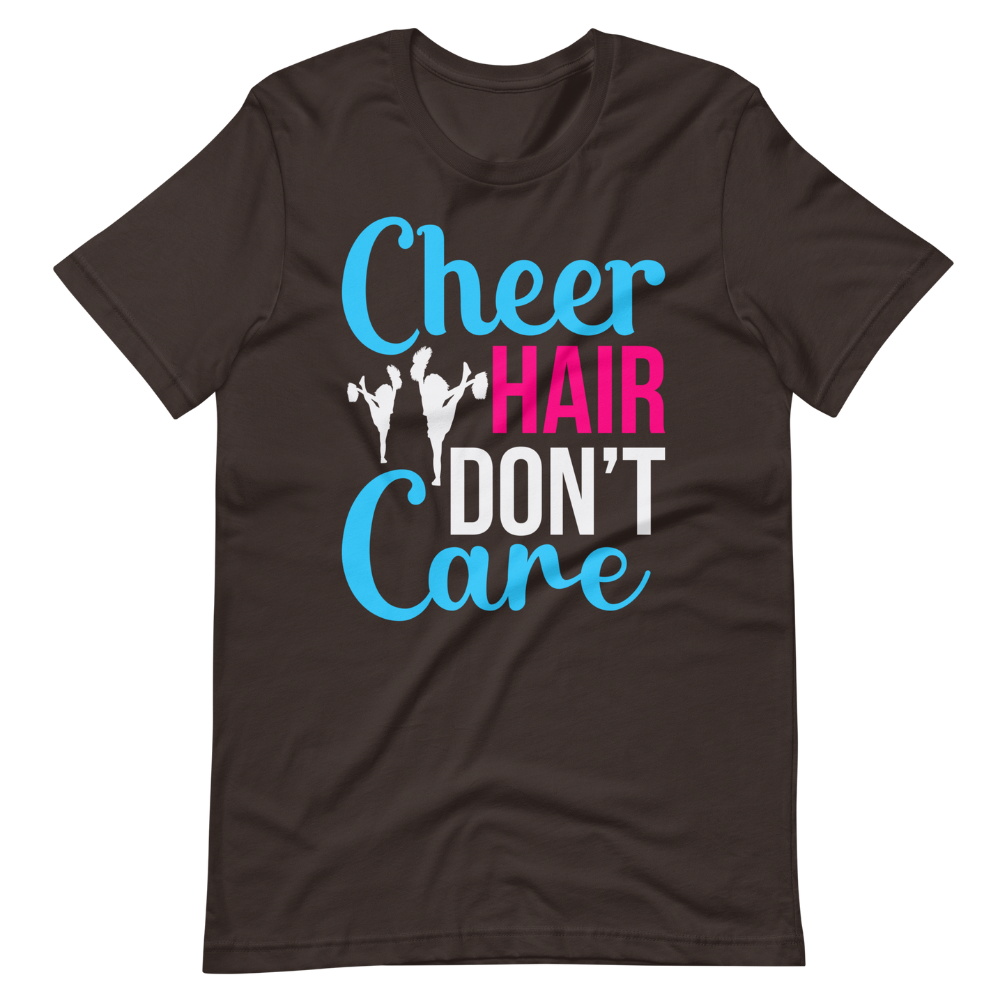 Cheer Hair Don't Care – Tolles Cheerleader Shirt