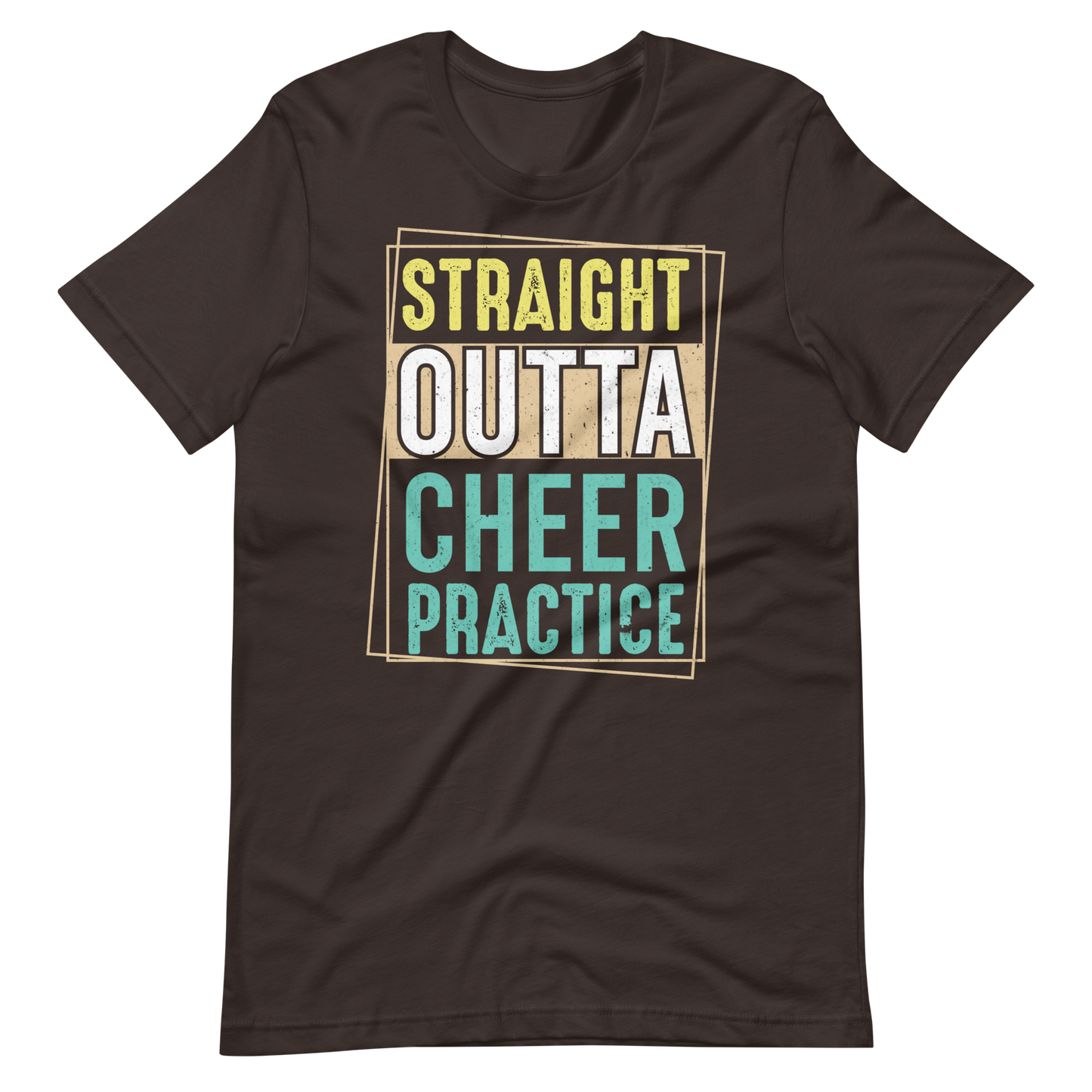 Straight Outta Cheer Practice – Cooles Cheerleader Shirt