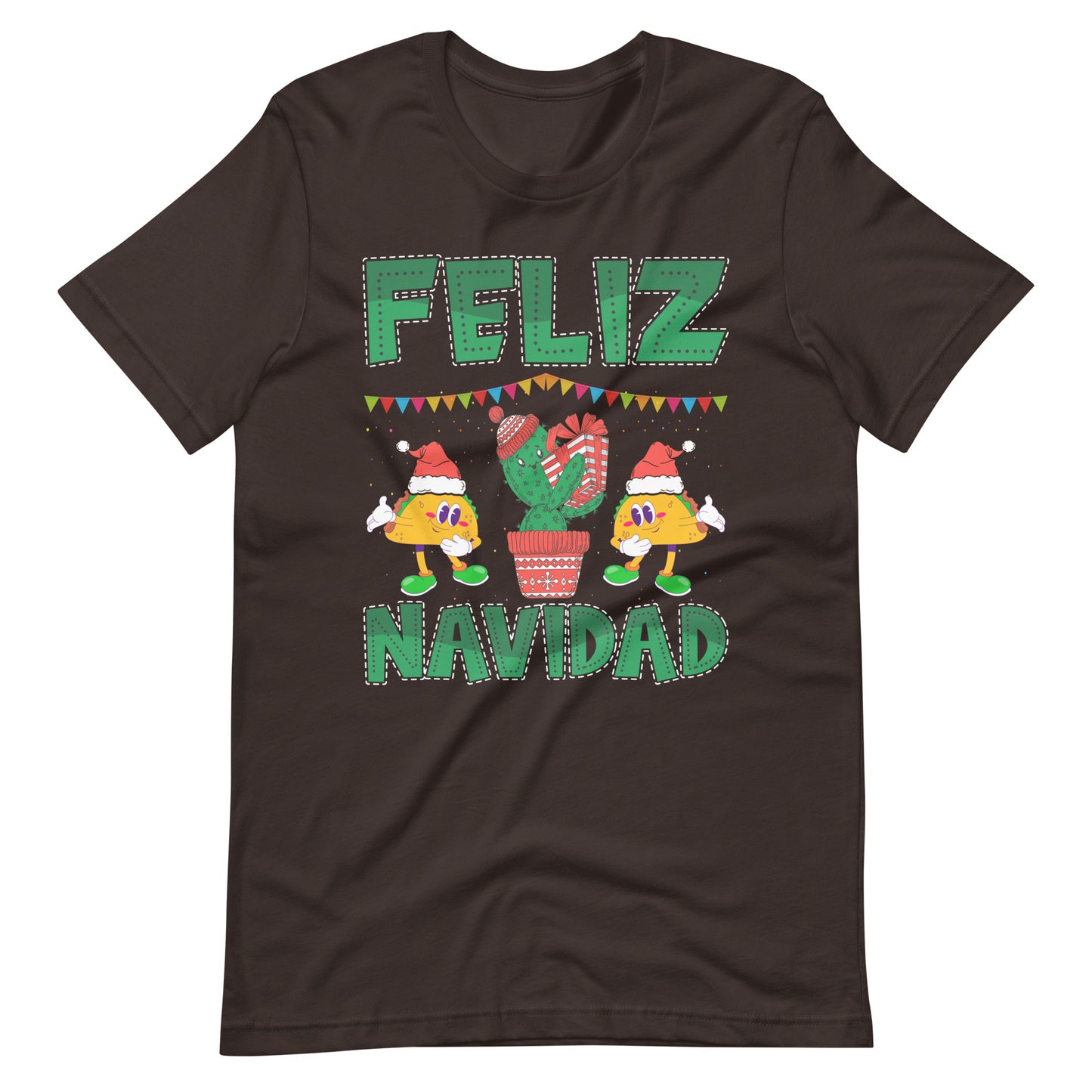 Frohe Weihnachten T-Shirt: Feliz Navidad, Merry Christmas