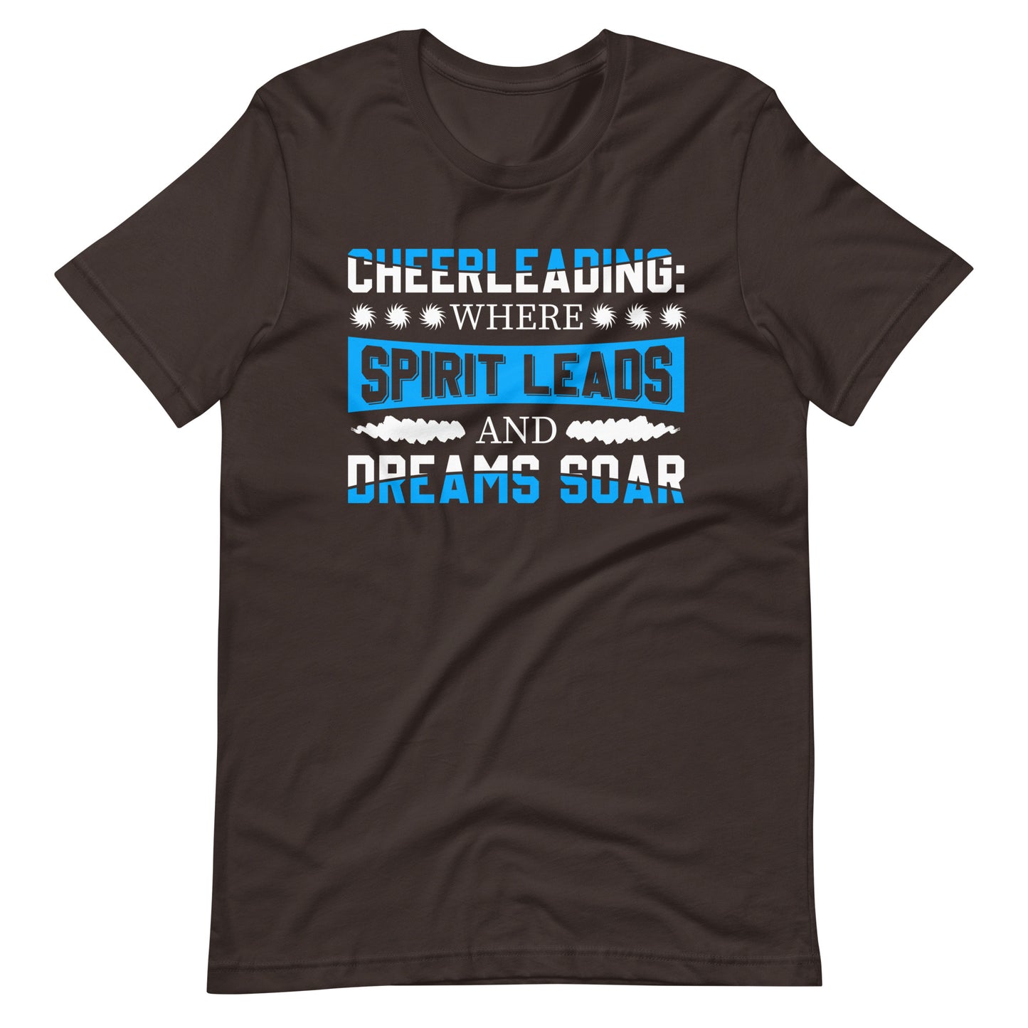 Cheerleading: Wo der Geist führt! Inspirierendes T-Shirt