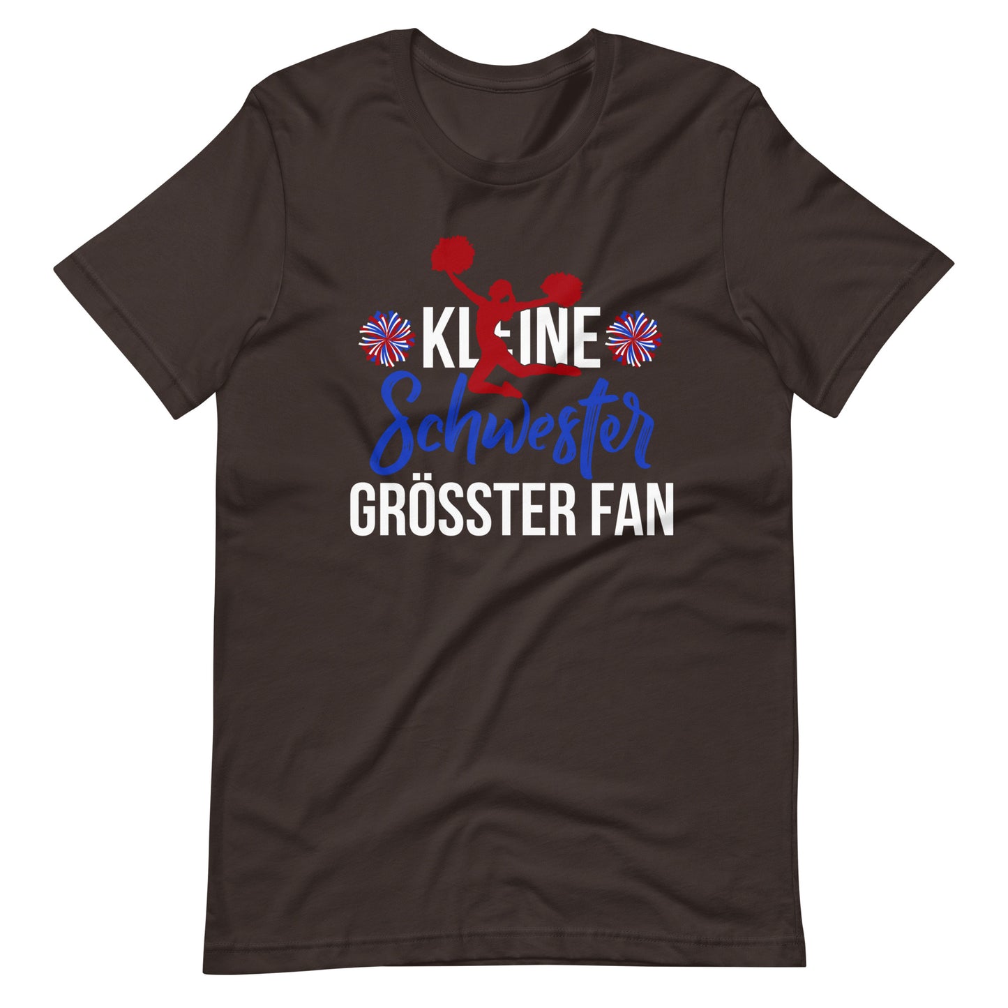 Kleine Schwester, größter Fan - Cheerleading T-Shirt