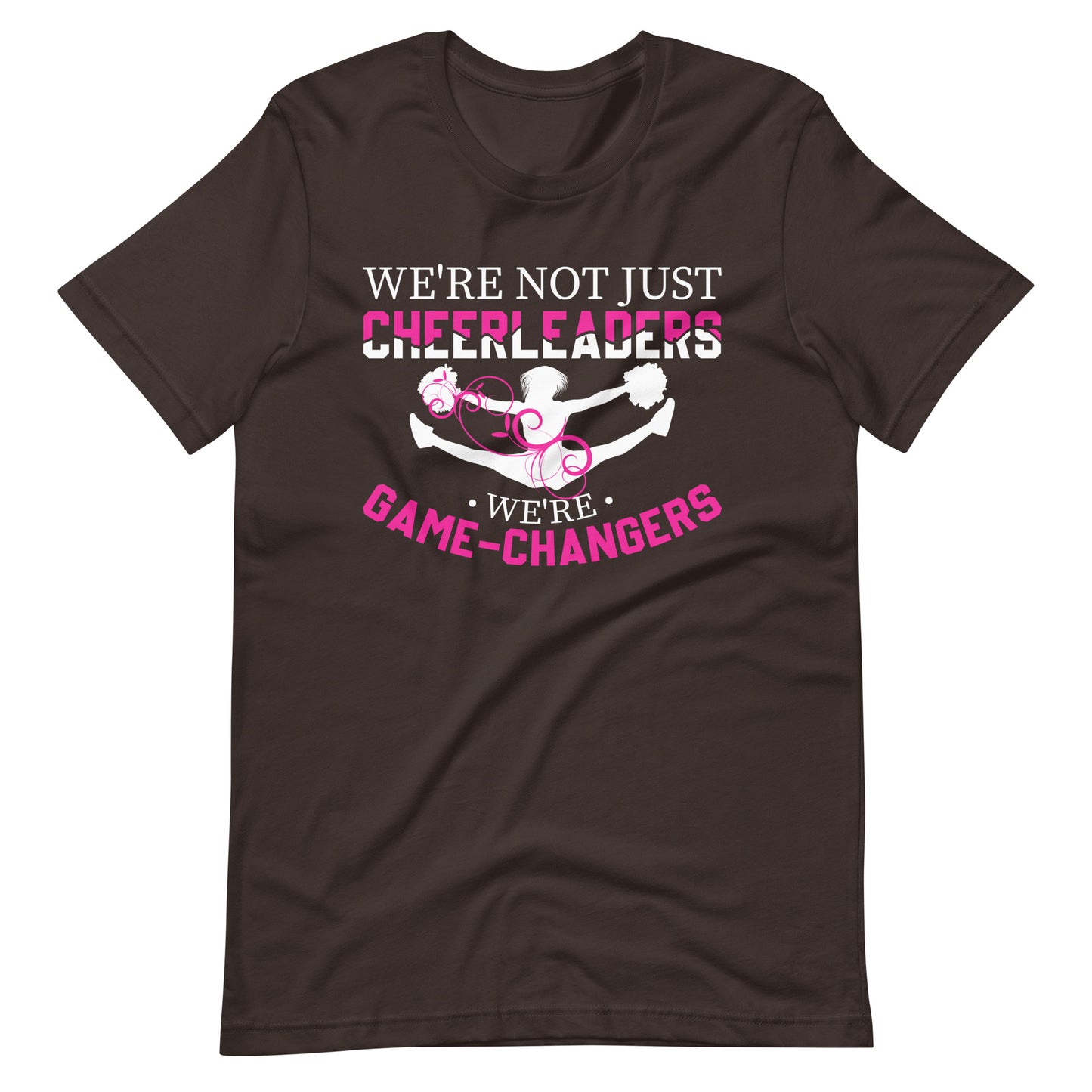 Einzigartiges T-Shirt: Nicht nur CHEERLEADER, sondern Game Changers! Inspirierendes Shirt für Frauen und Männer