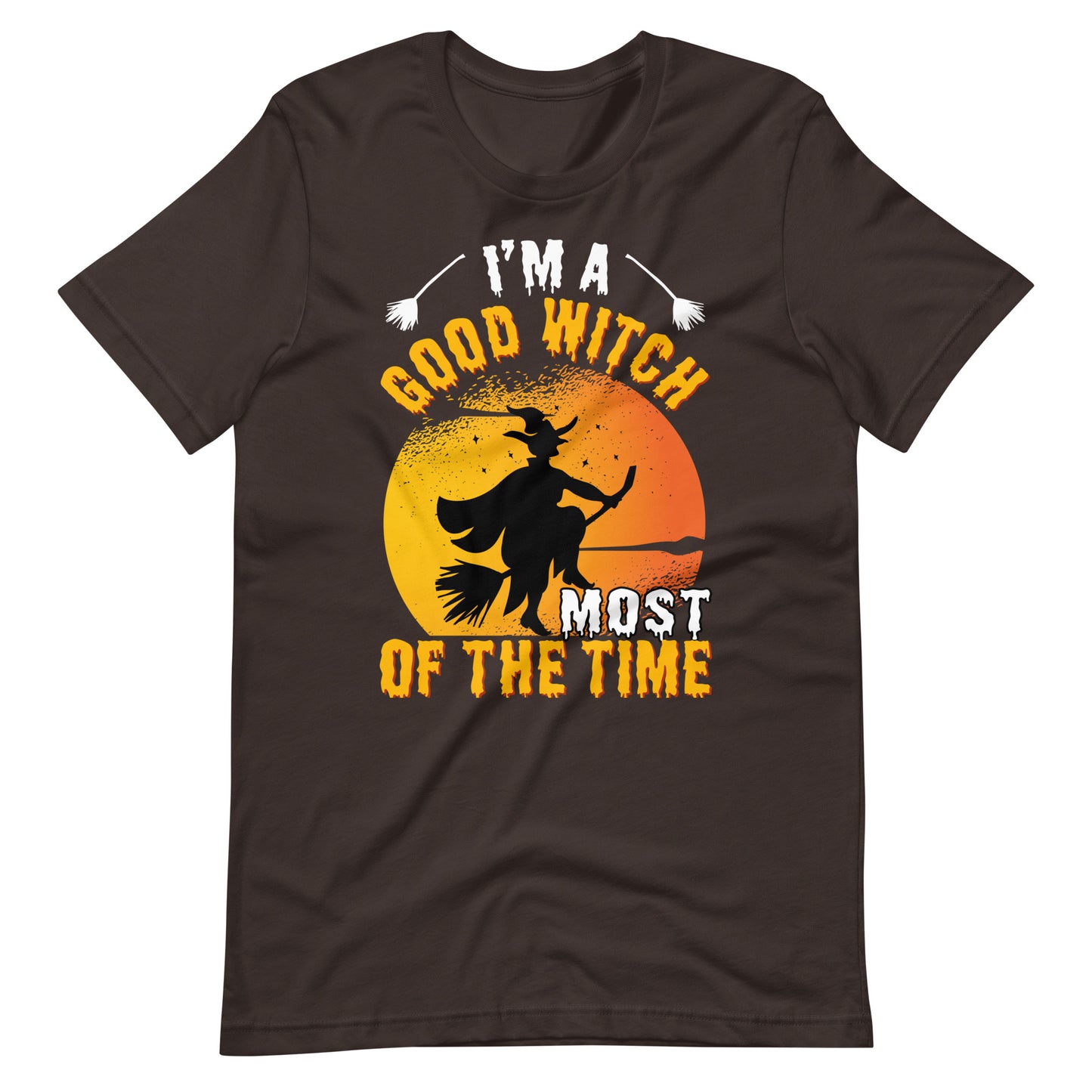 Halloween T-Shirt: I am a GOOD witch, most of the Time! Magischer Stil