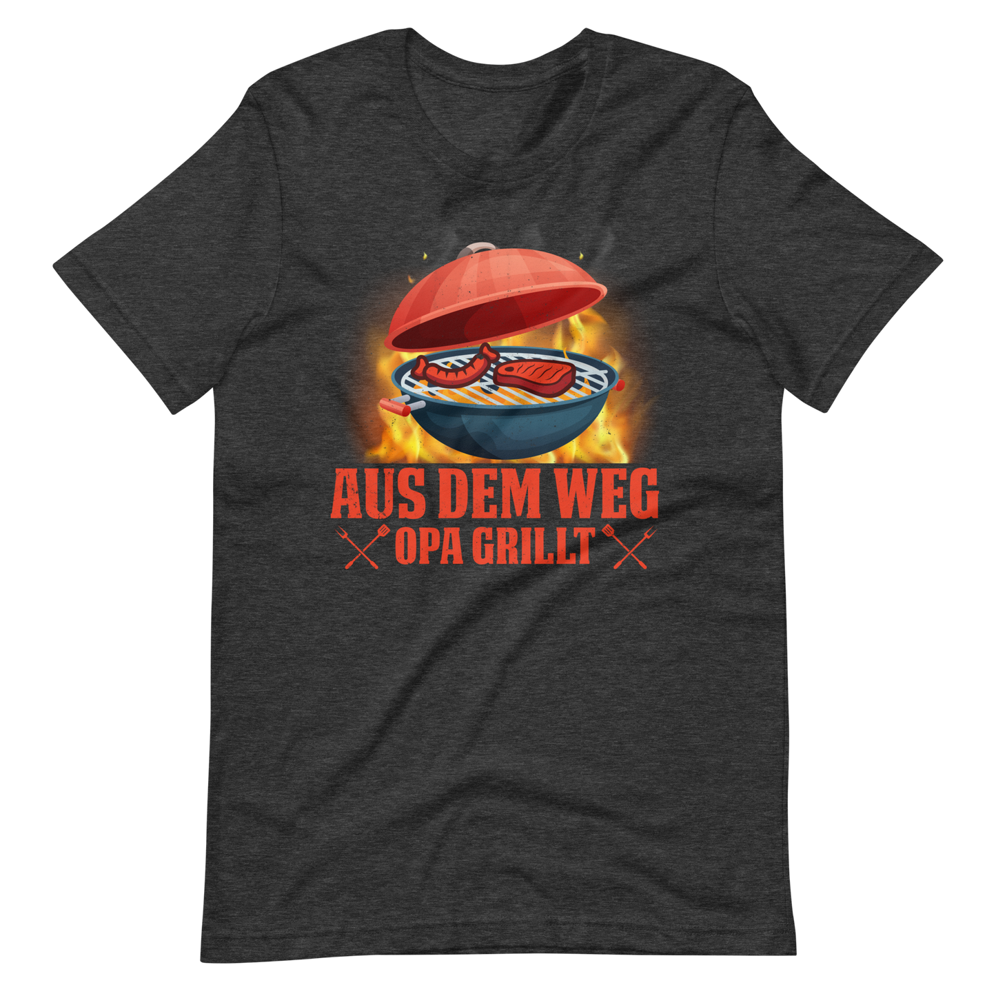 Lustiges Grill T-Shirt - OPA grillt!