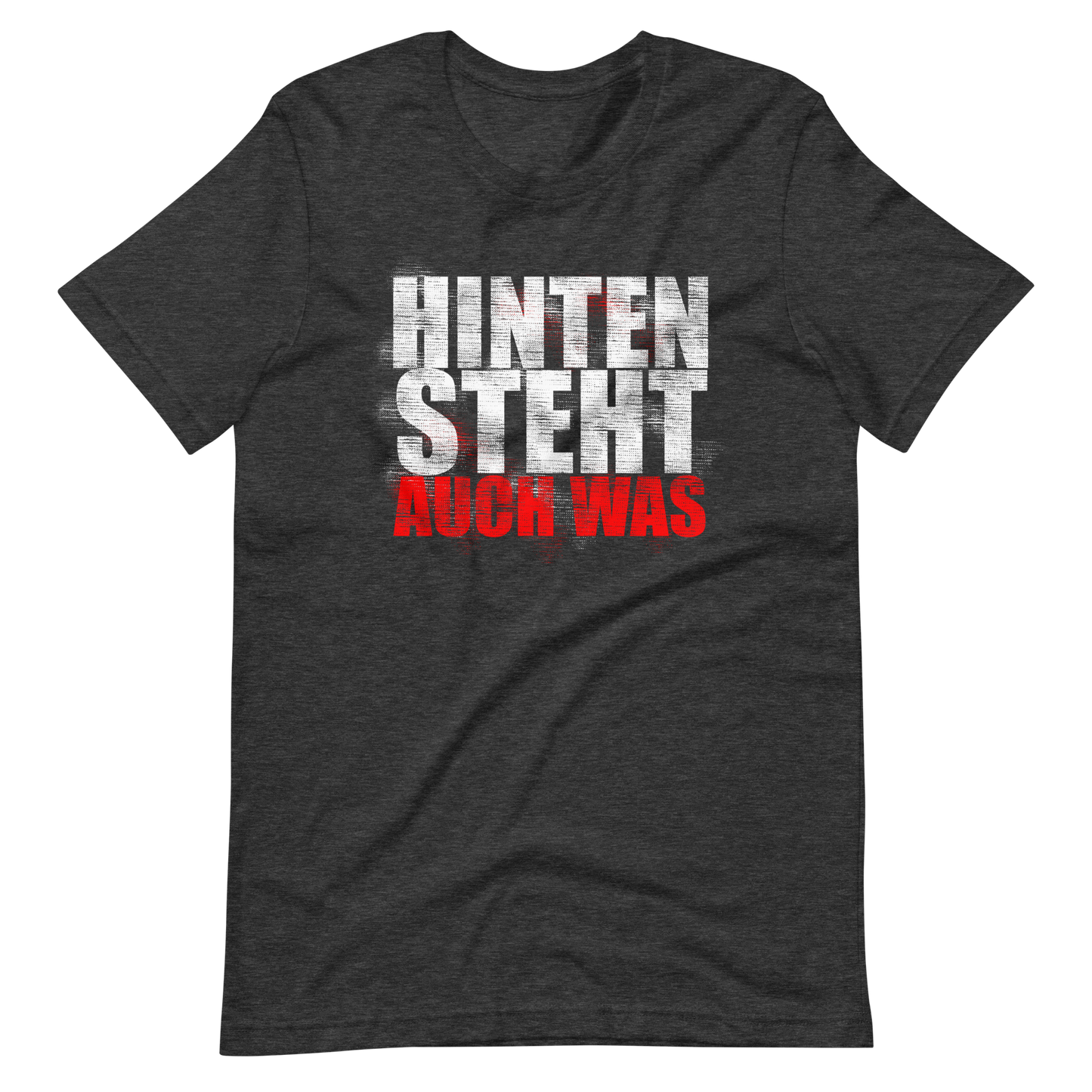 Lustiges T-Shirt "Hinten auch was!" | Witziger Slogan
