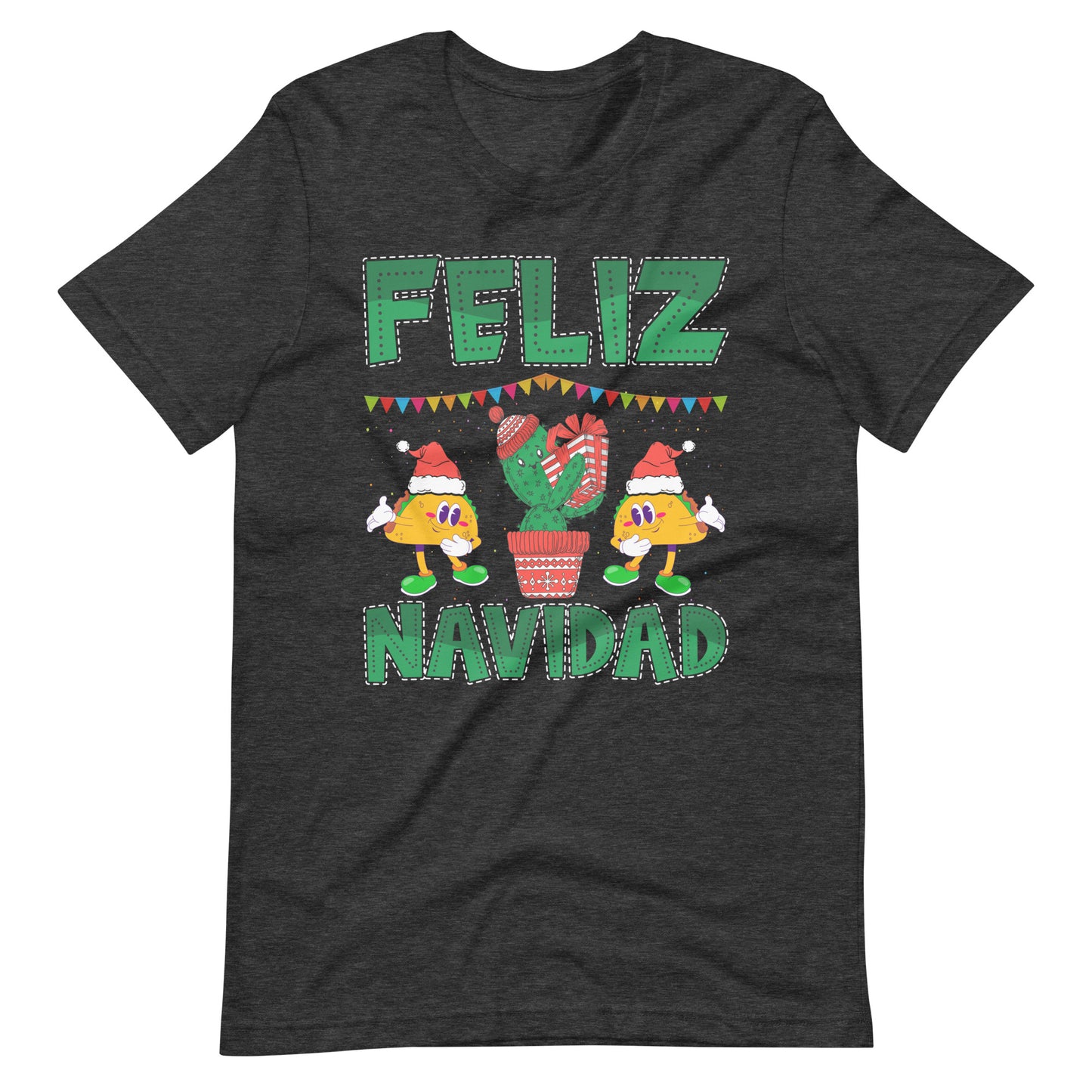 Frohe Weihnachten T-Shirt: Feliz Navidad, Merry Christmas
