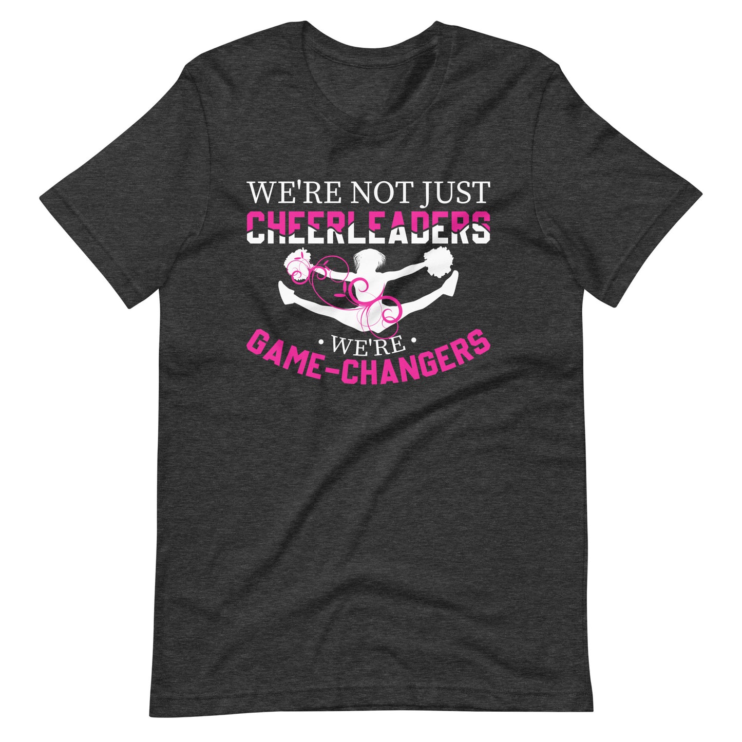 Einzigartiges T-Shirt: Nicht nur CHEERLEADER, sondern Game Changers! Inspirierendes Shirt für Frauen und Männer