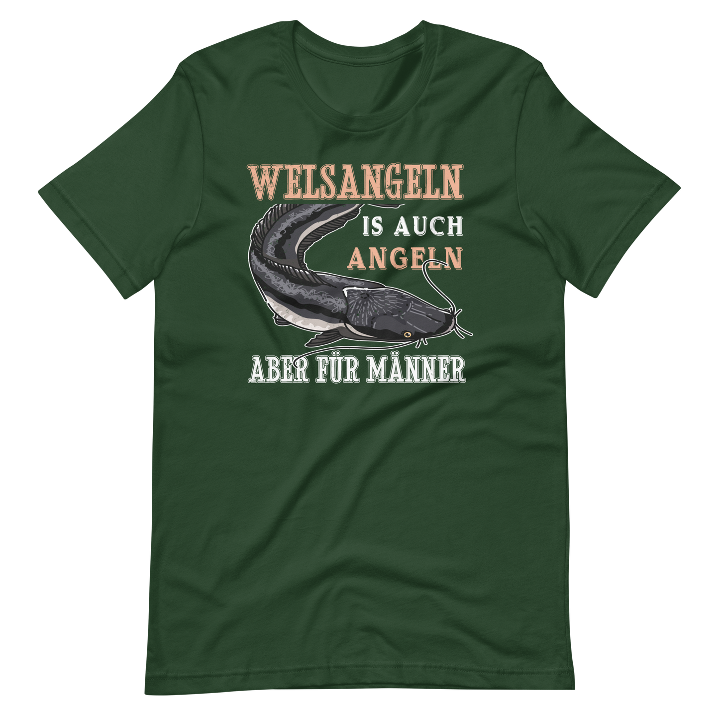 Welsangeln - viel cooler als Angeln T-Shirt | Angelshirt für Fischer