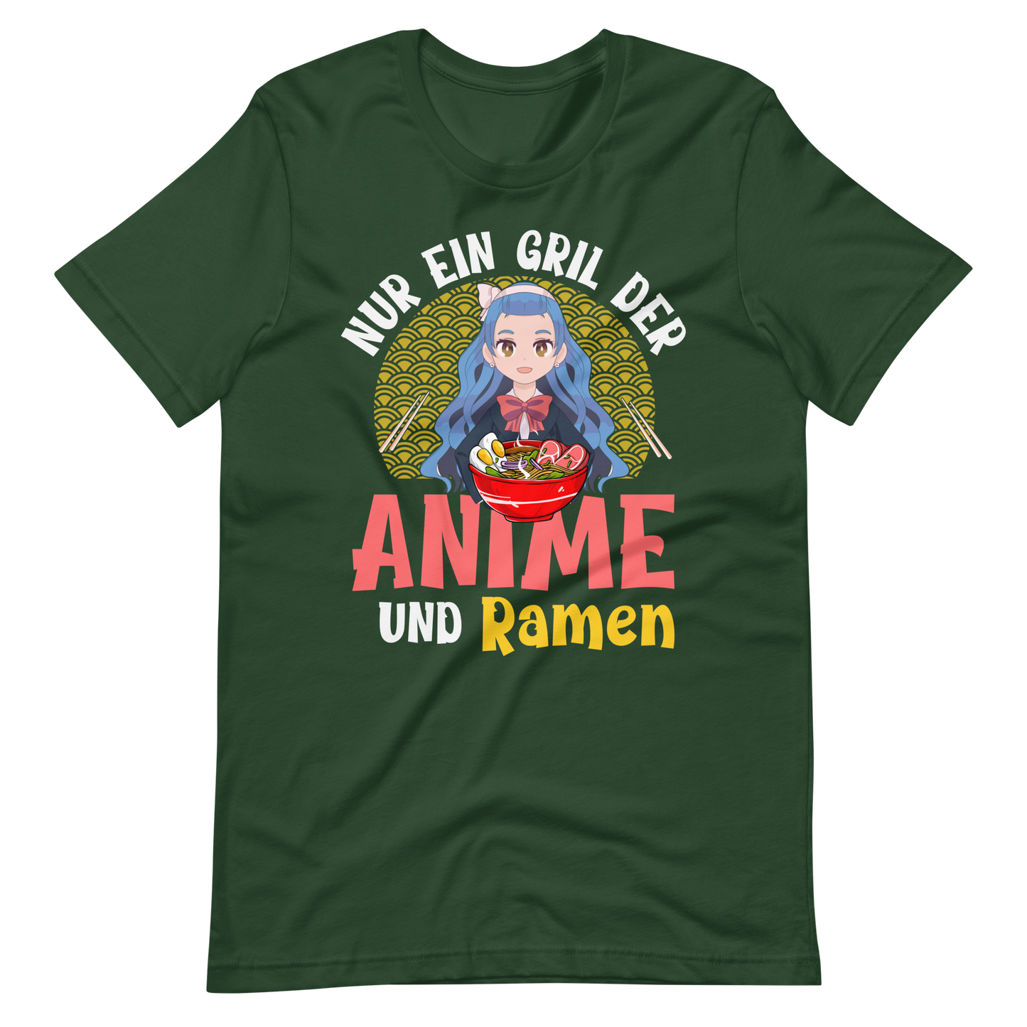 Anime und Ramen!! T-Shirt für wahre Anime-Liebhaber
