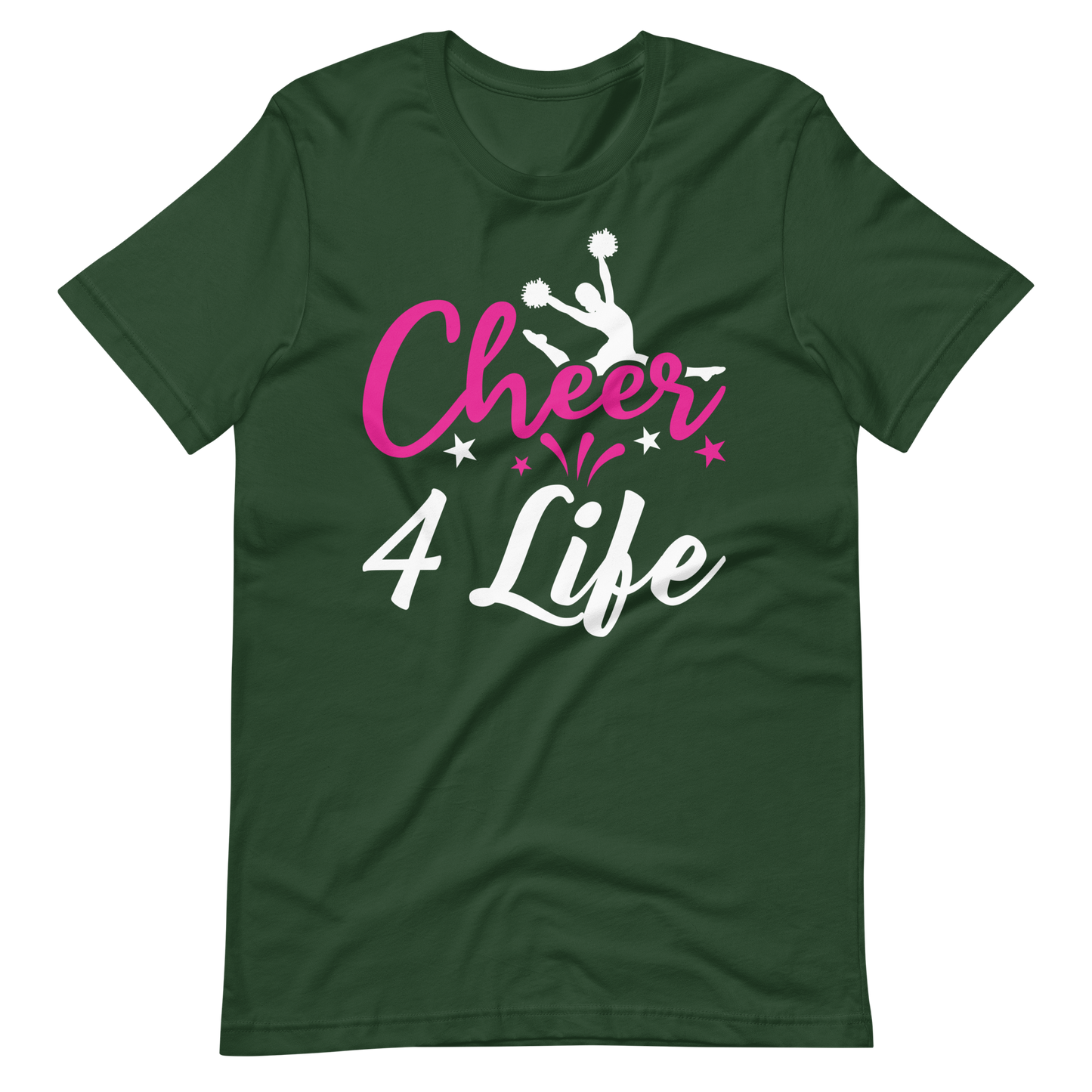 Cheer 4 Life! T-Shirt für Damen und Herren