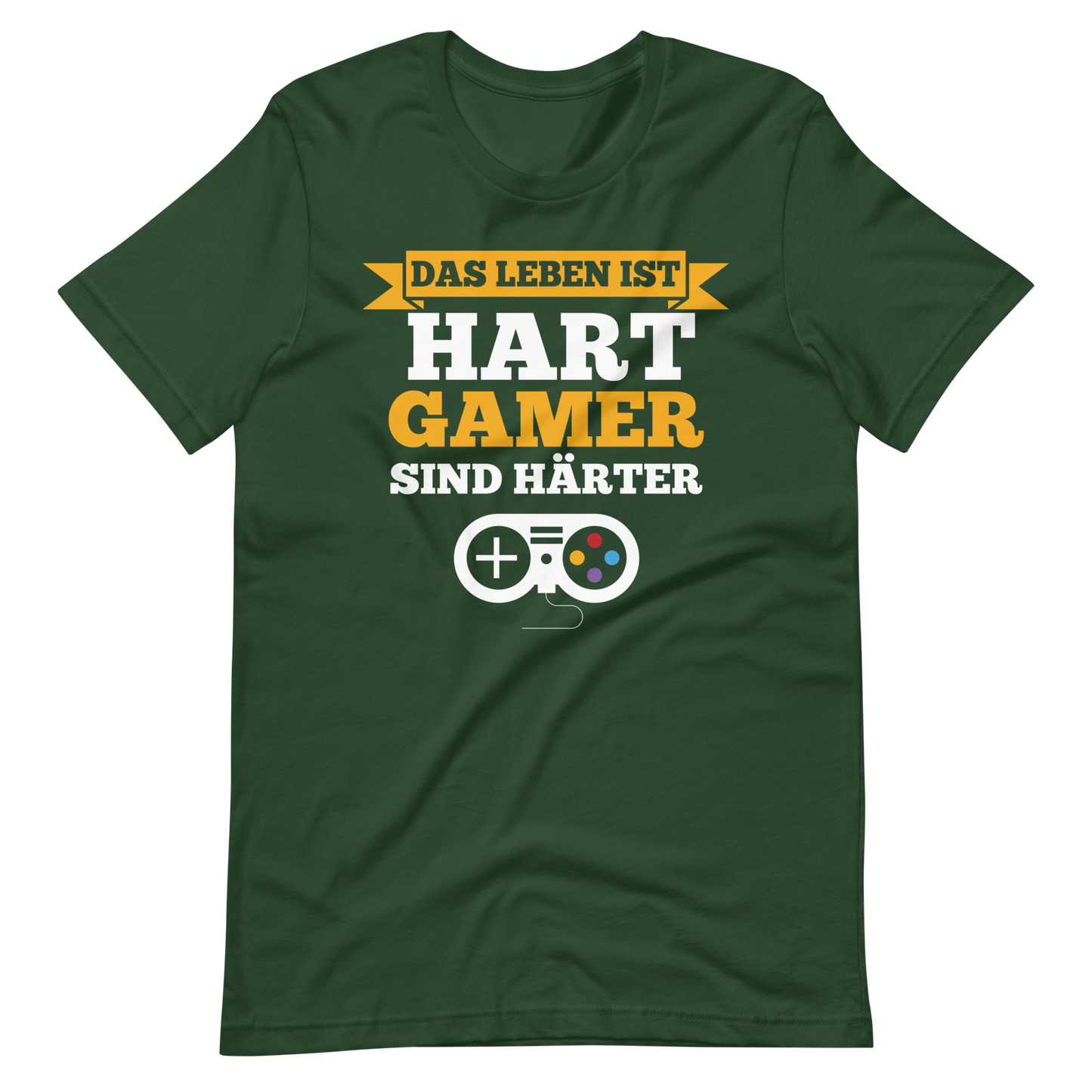 Gamer T-Shirt: Das Leben ist hart, Gamer sind härter!