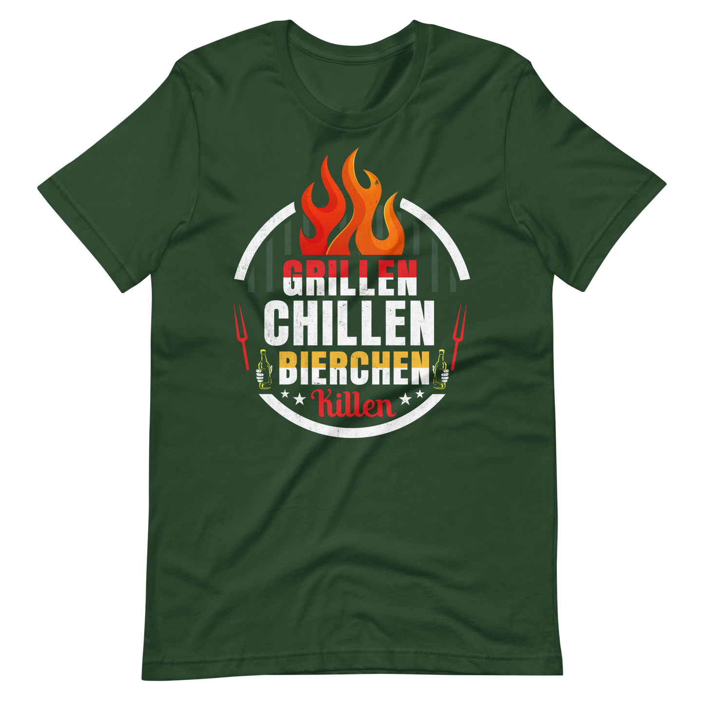 Grillen! Chillen! Bierchen Killen! T-Shirt