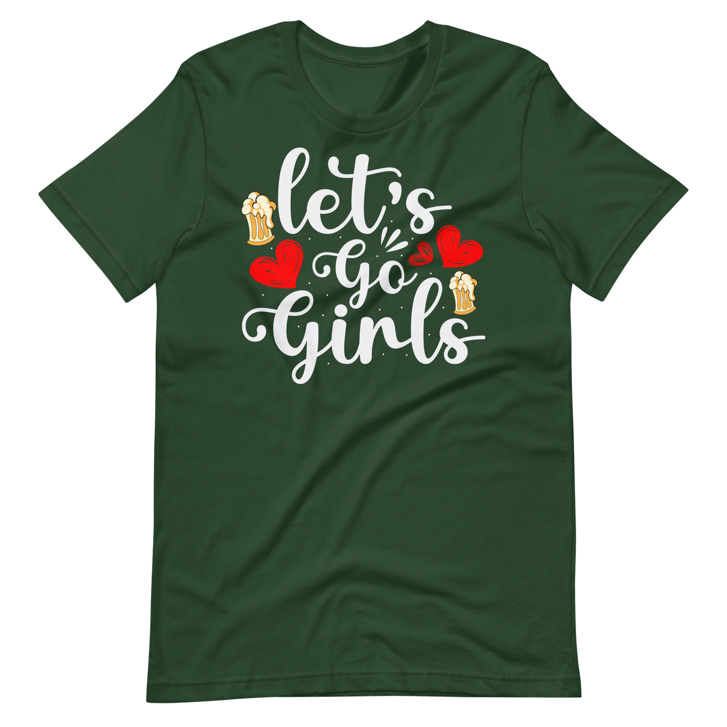 Let's Go Girls – Trendiges Cheerleader Shirt