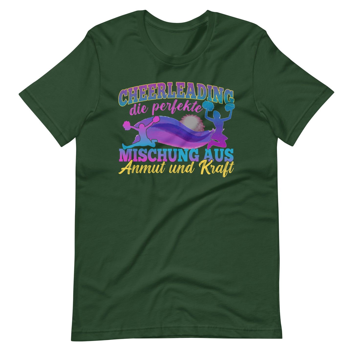 Cheerleading: Anmut und Kraft in perfekter Mischung - T-Shirt