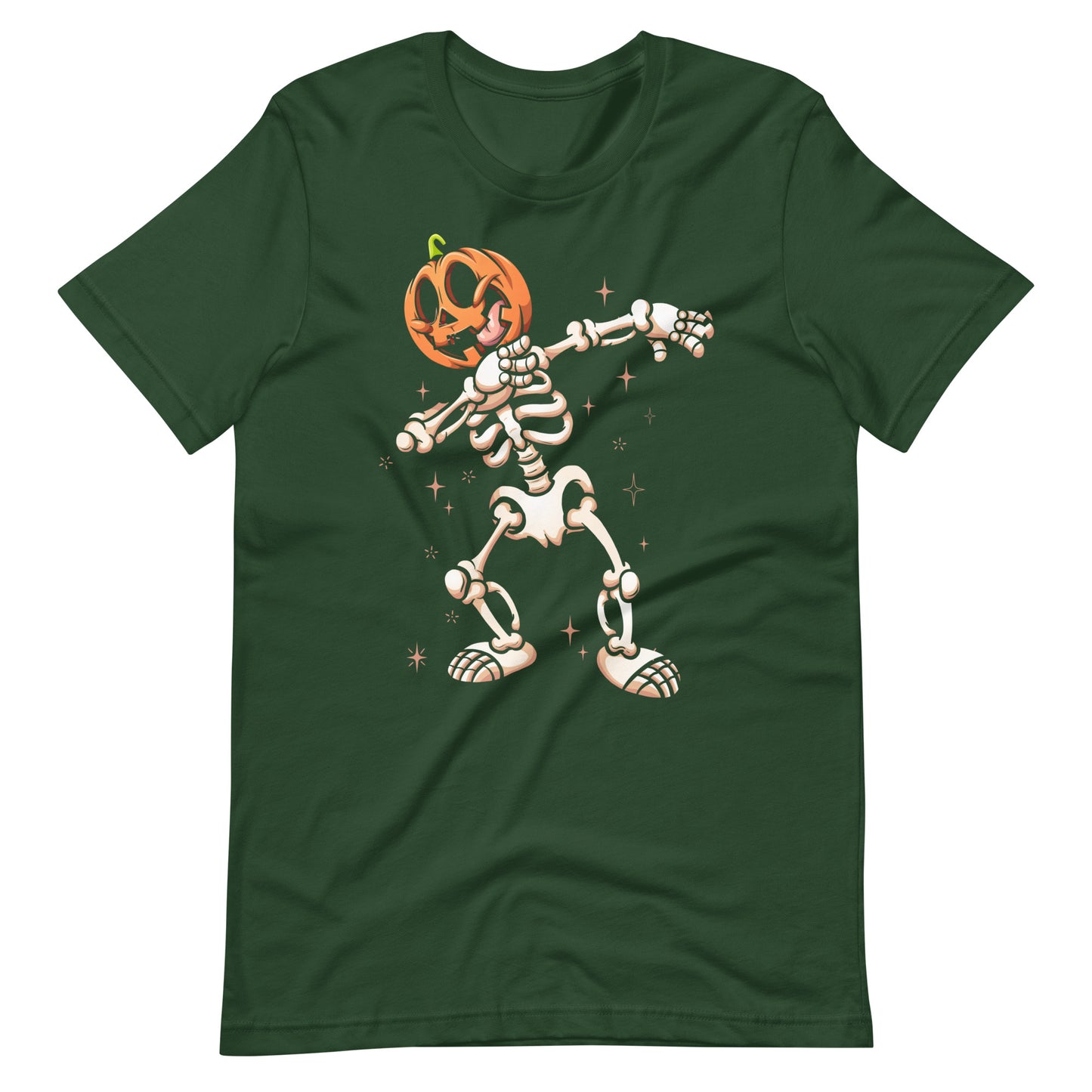 Halloween T-Shirt: Dancing Skull - Tanzendes Skelett, gruselig und stilvoll
