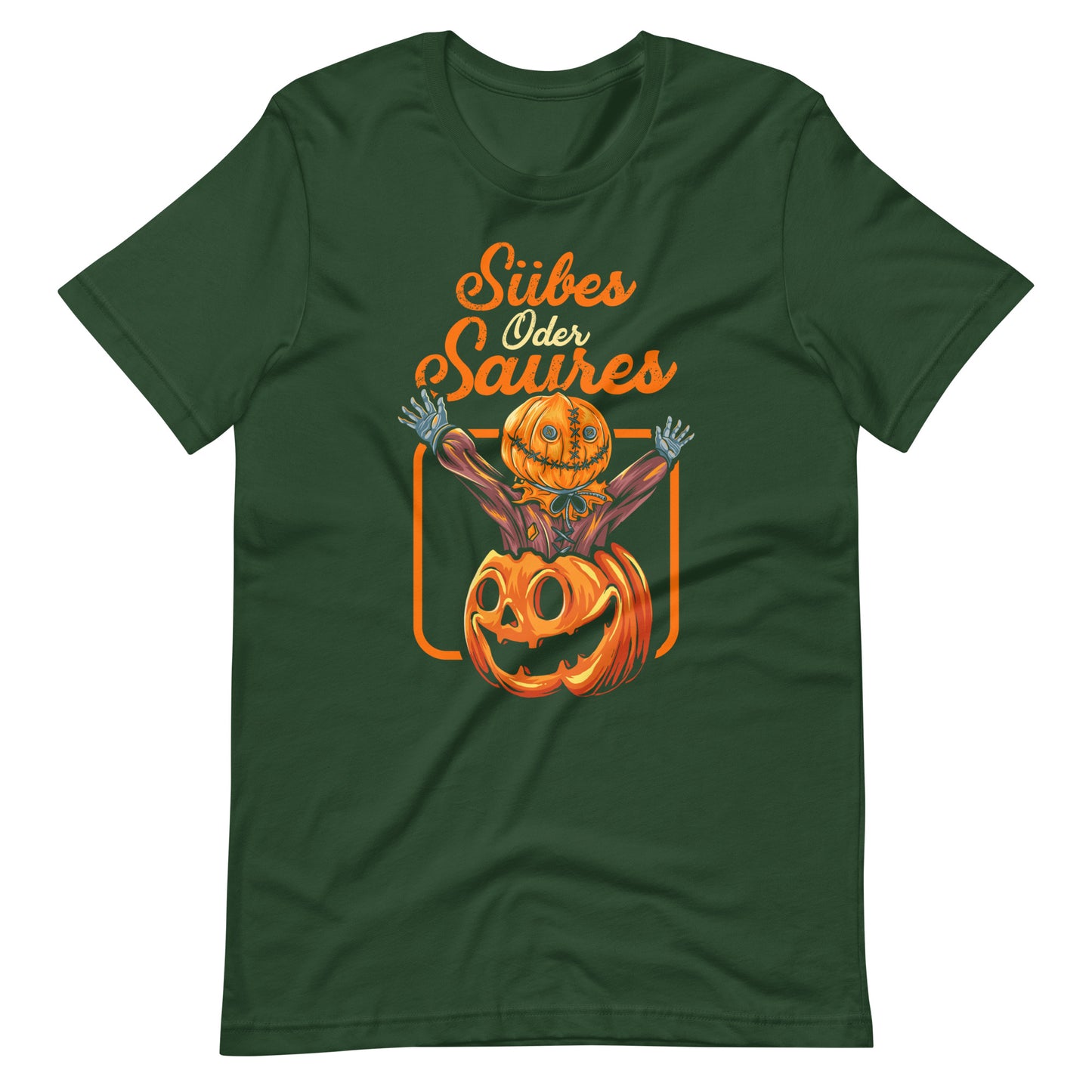 Halloween T-Shirt: Suesses ODER Saures - Süßer Gruselspaß