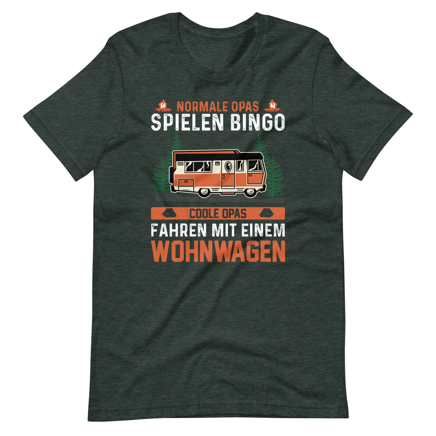 COOLE Opas fahren Wohnwagen! Lustiges T-Shirt für Camping-Fans