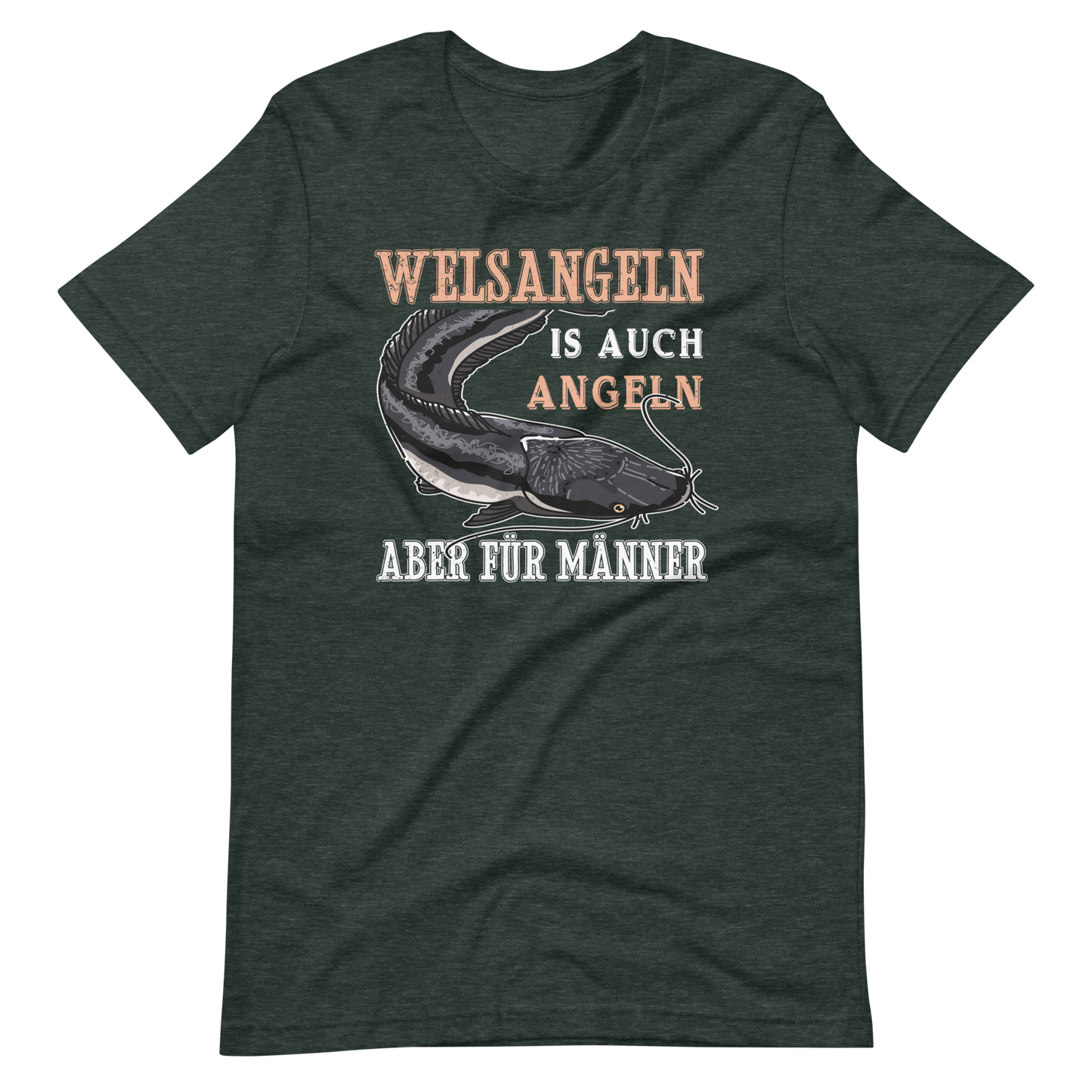 Welsangeln - viel cooler als Angeln T-Shirt | Angelshirt für Fischer