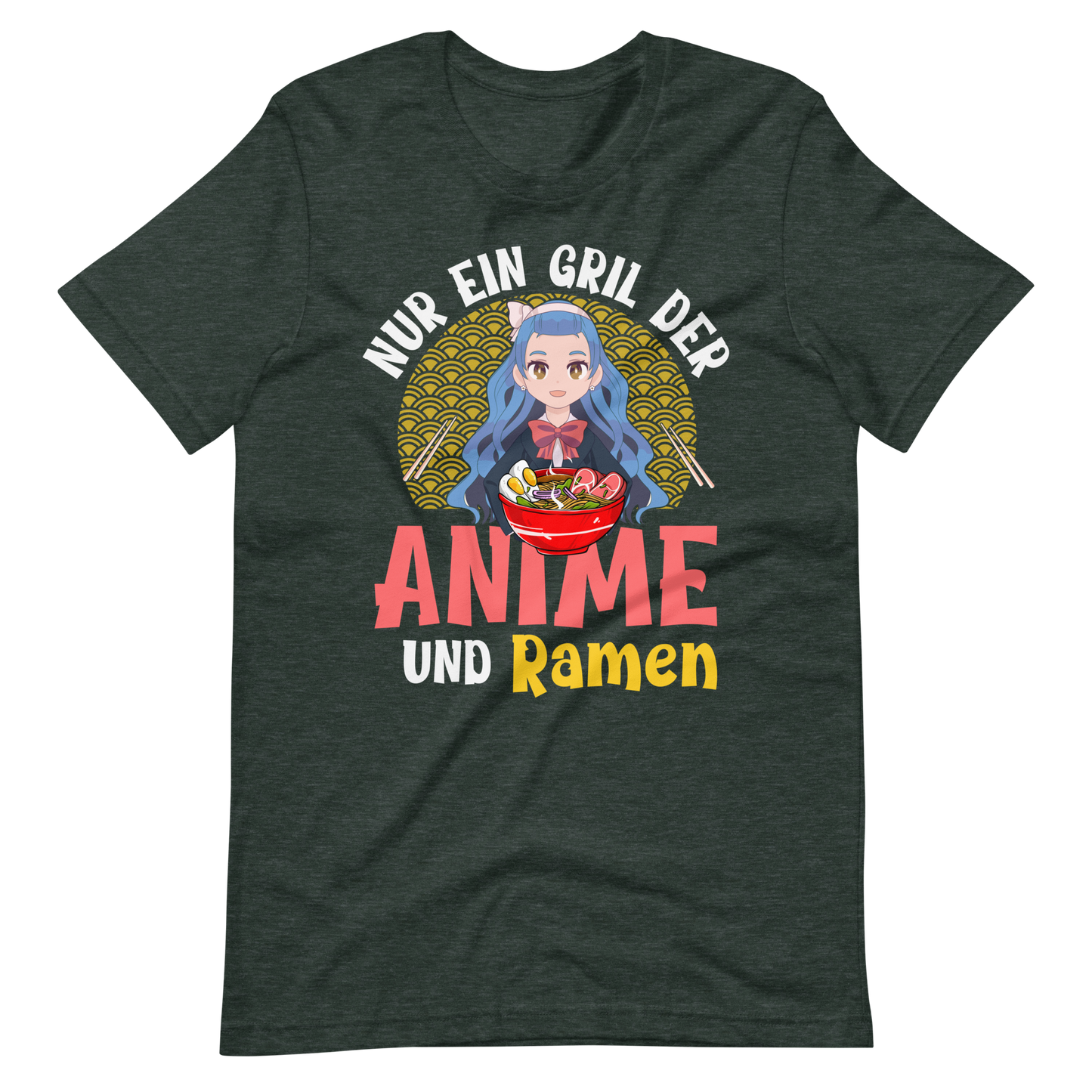 Anime und Ramen!! T-Shirt für wahre Anime-Liebhaber