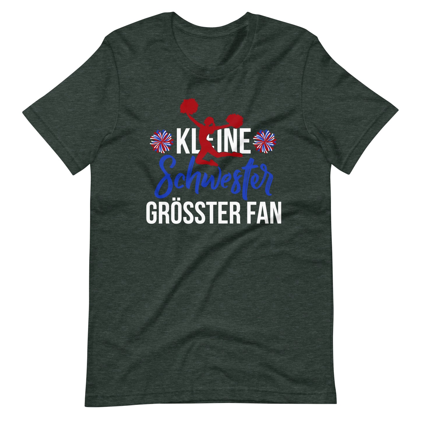 Kleine Schwester, größter Fan - Cheerleading T-Shirt
