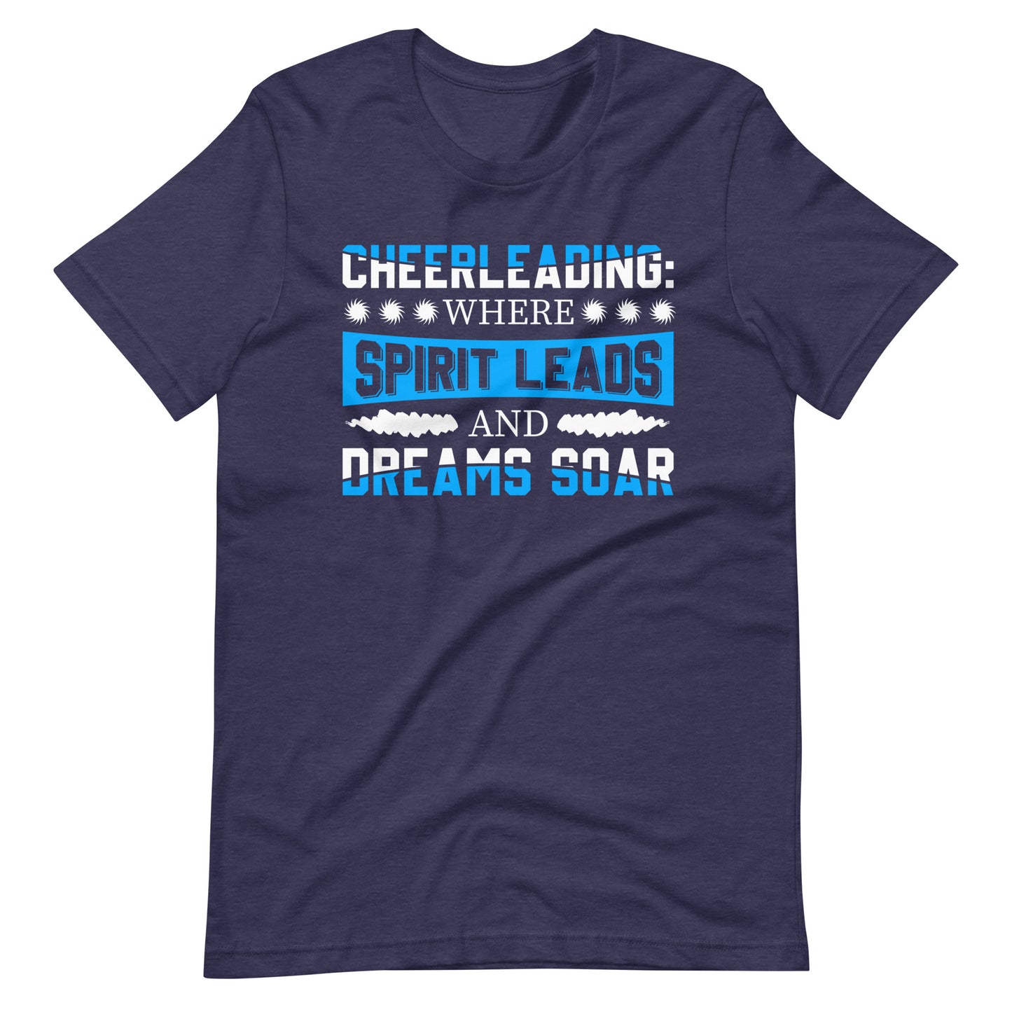 Cheerleading: Wo der Geist führt! Inspirierendes T-Shirt