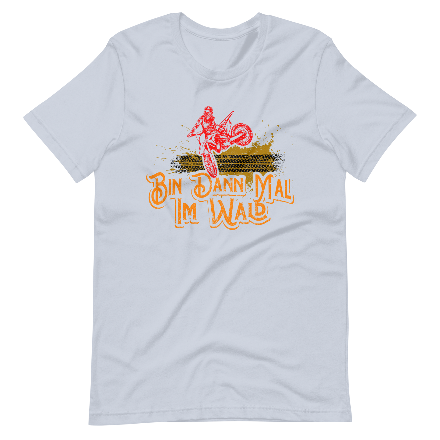 Bin dann mal im Wald. Motocross T-Shirt