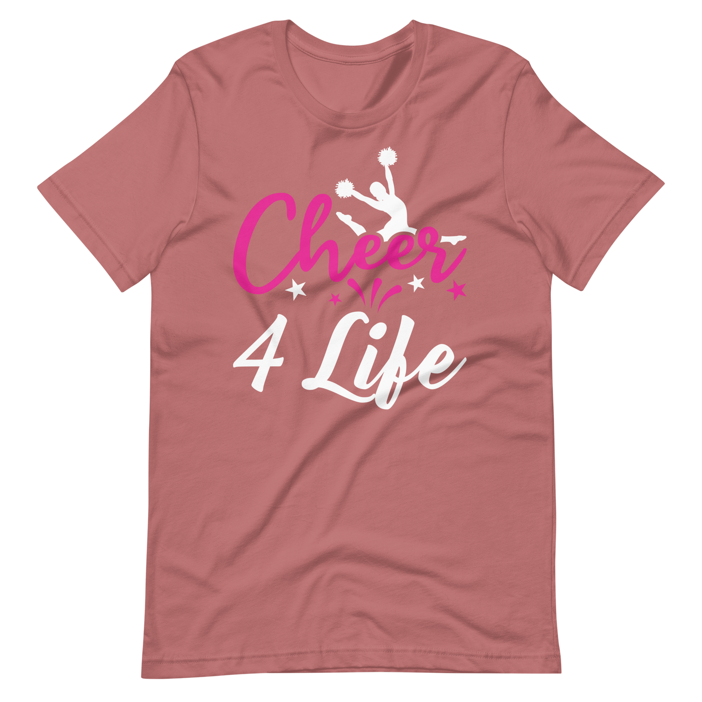Cheer 4 Life! T-Shirt für Damen und Herren