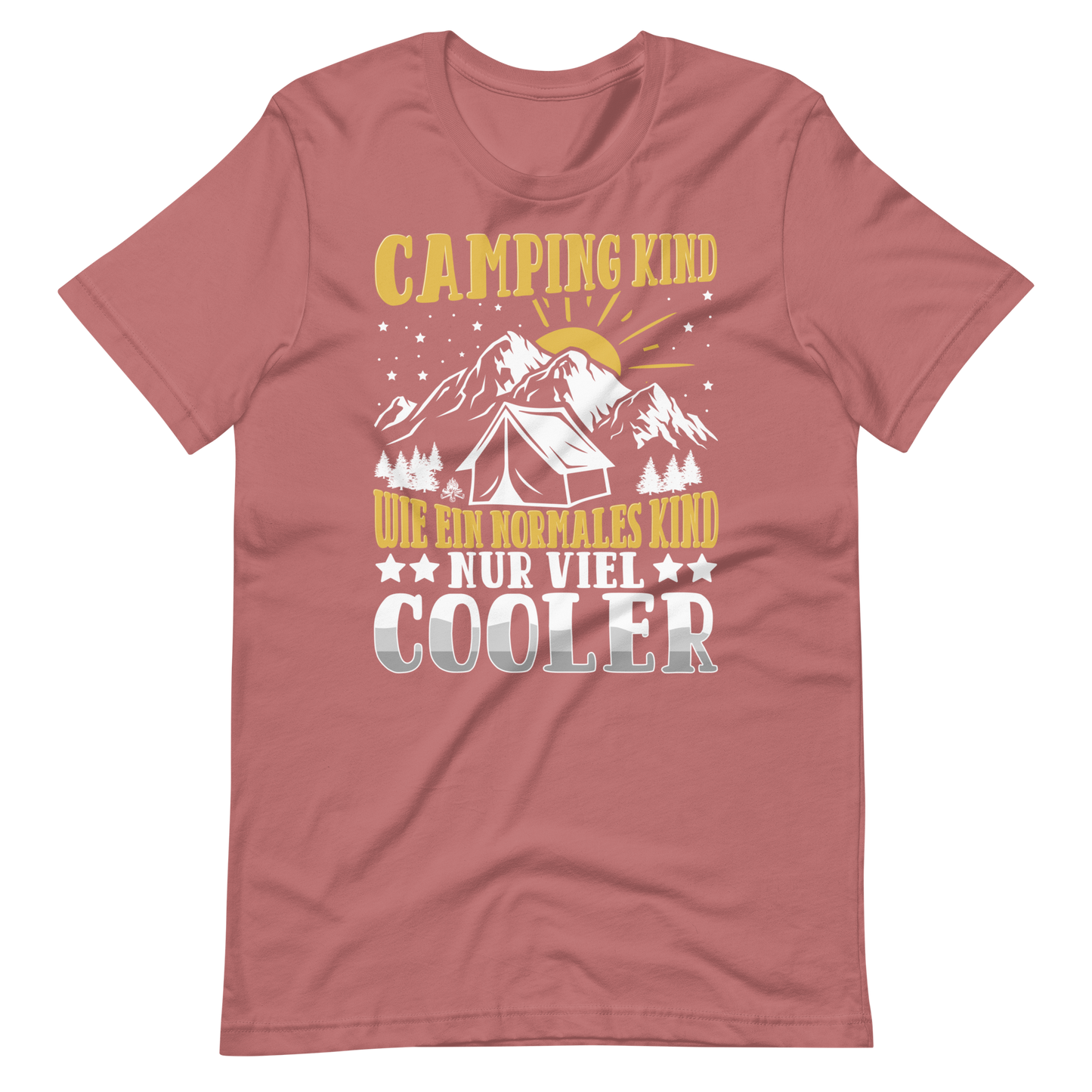 Camping Kind T-Shirt - Cooler als normal