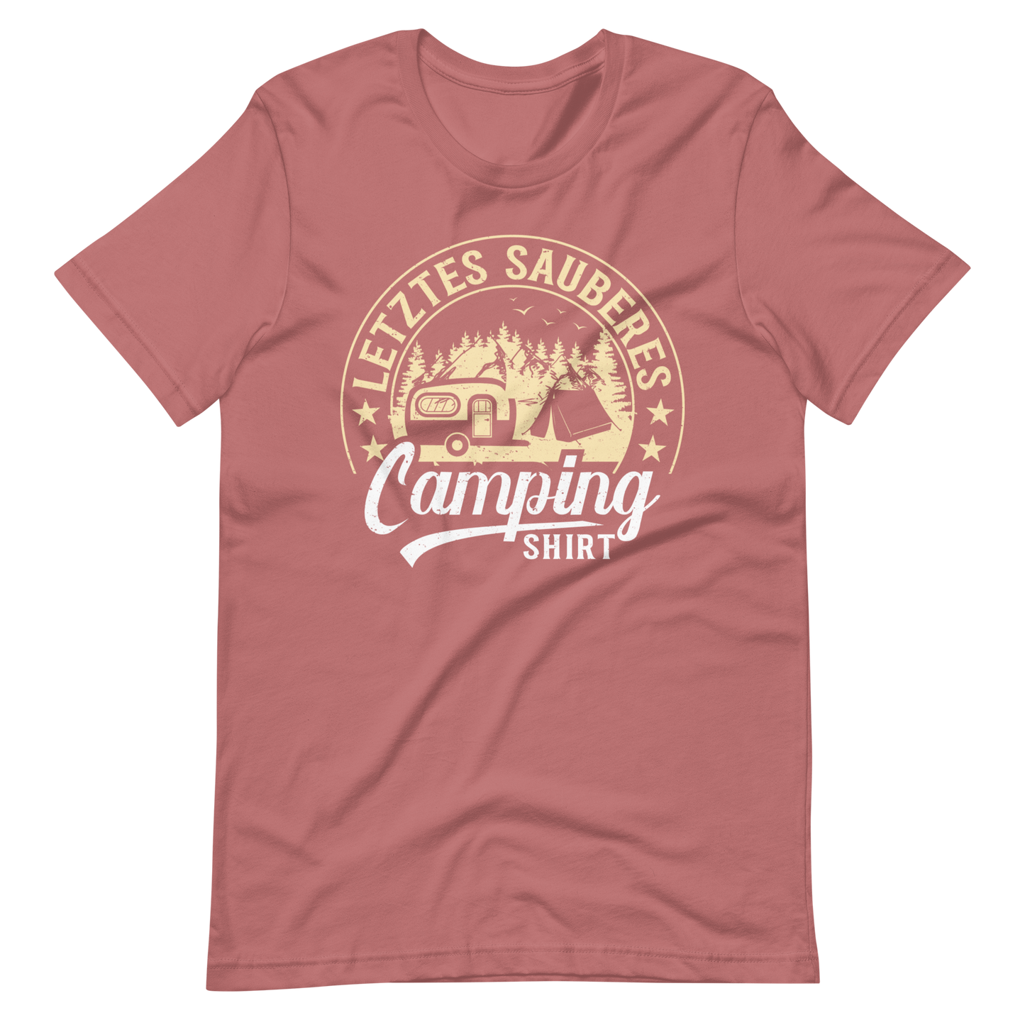 Mein letztes sauberes Camping Shirt - Lustiges T-Shirt für Camper!