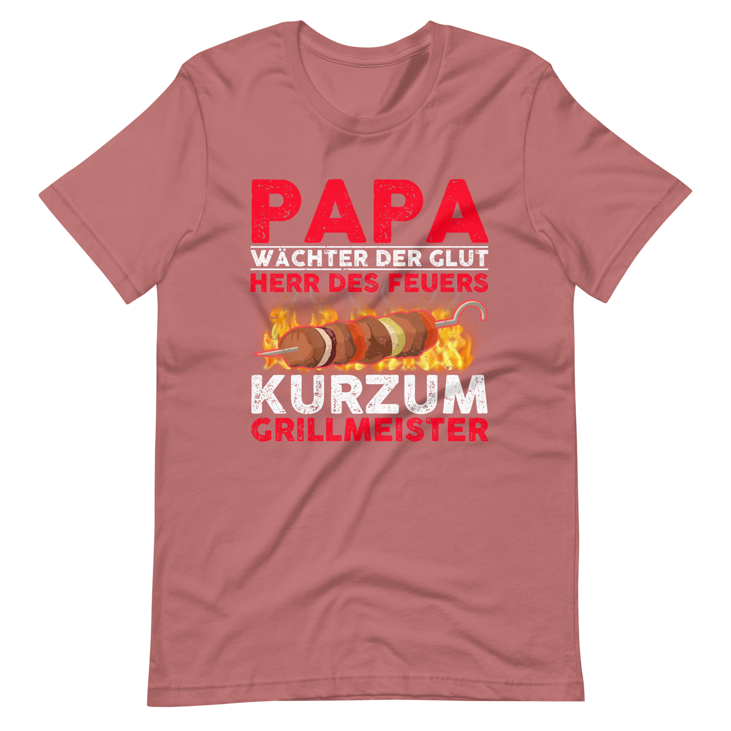 Grillmeister T-Shirt für Papas - Lustiges Geschenk für Grillfans