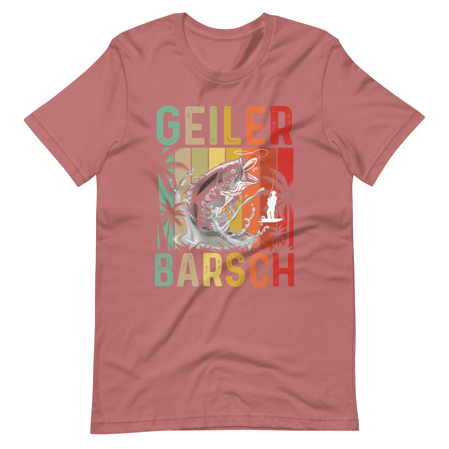 Kaufe jetzt mein T-Shirt "Geiler BARSCH - Barschangeln"