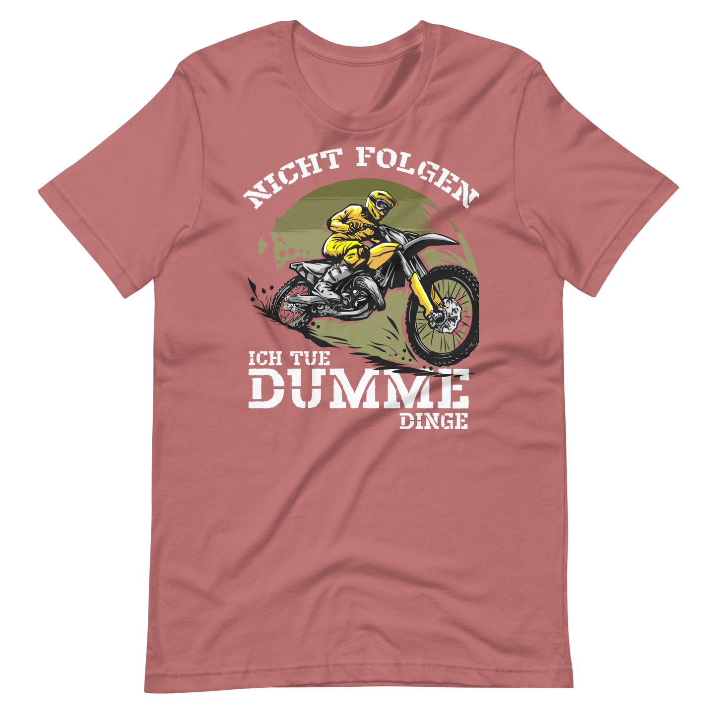 Motocross T-Shirt - Nicht folgen! Dumme Dinge tun!