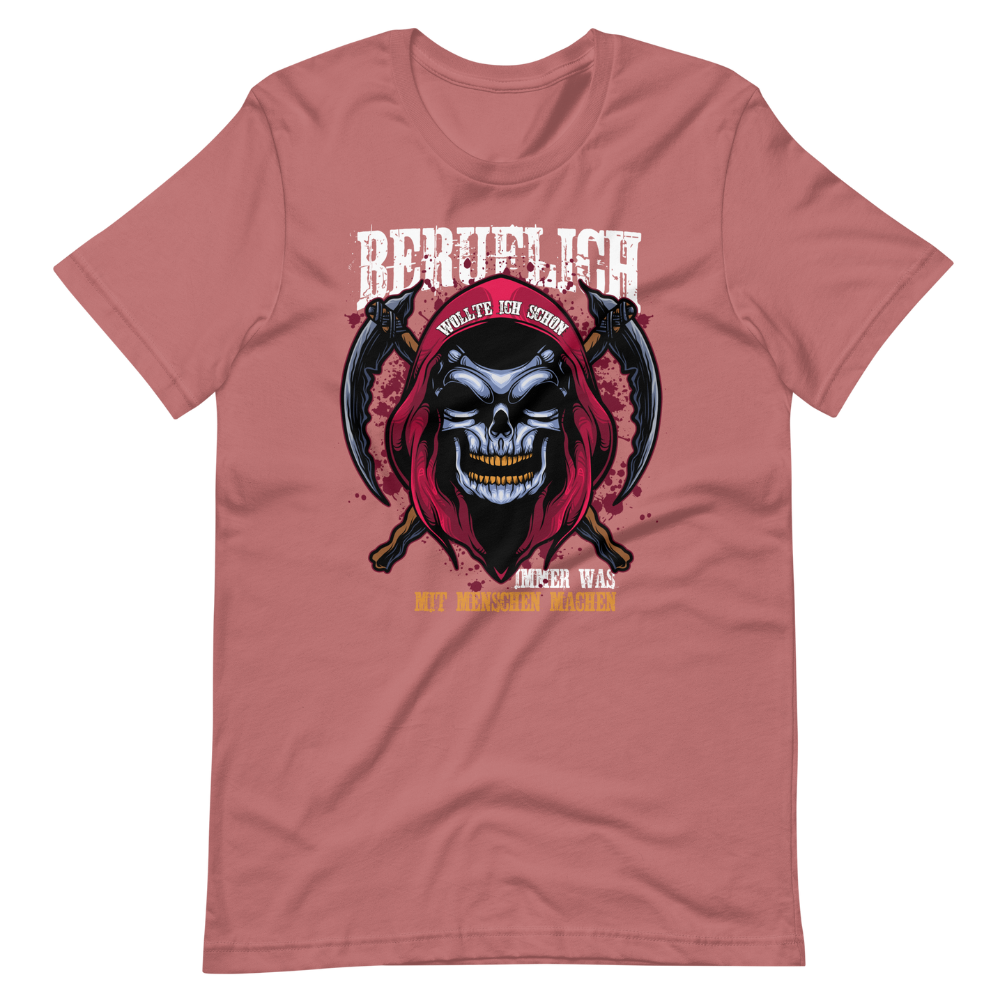 Lustiges T-Shirt "Beruflich mit Menschen!" | Witziger Spruch