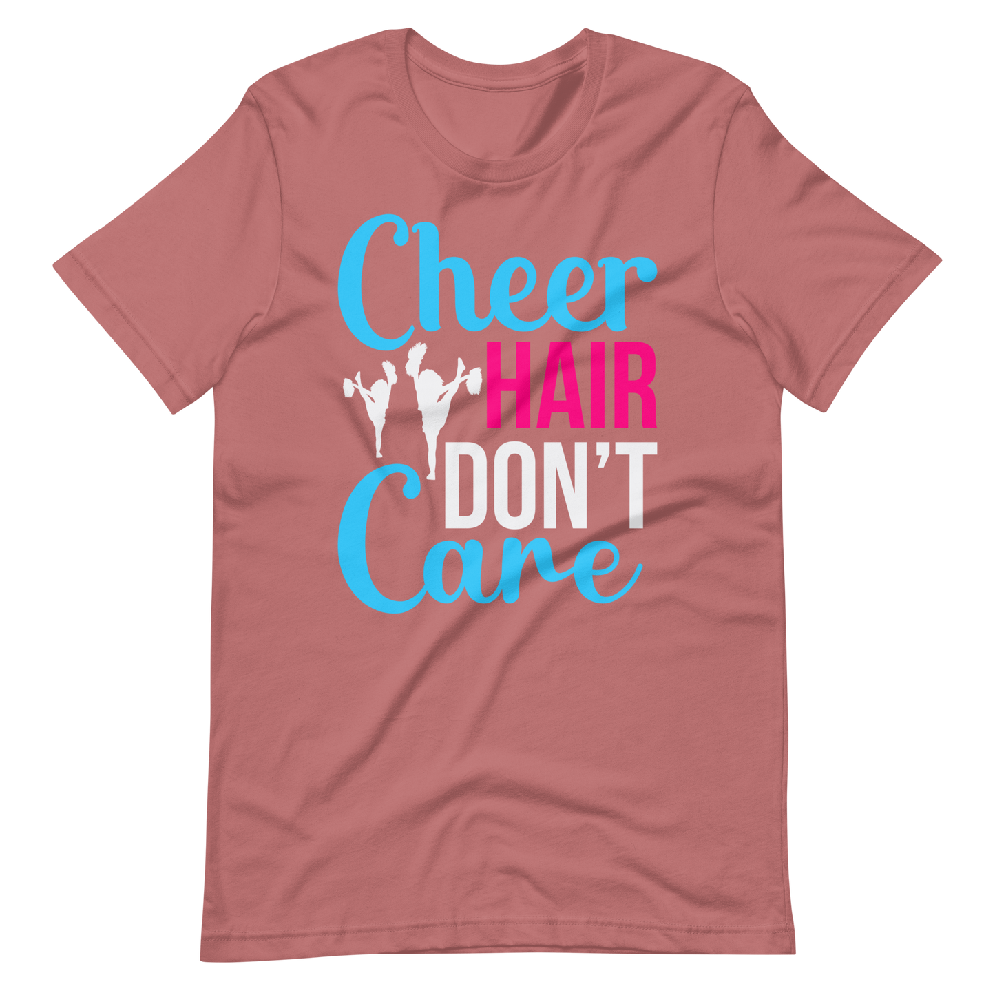 Cheer Hair Don't Care – Tolles Cheerleader Shirt