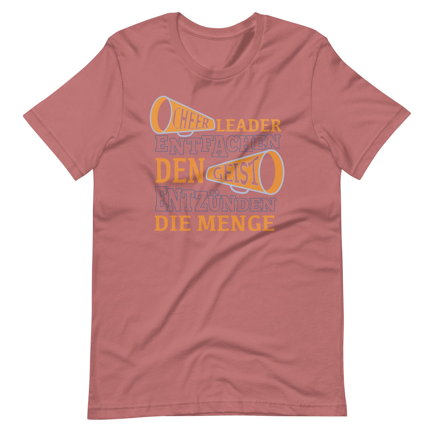 Cheerleader: Geist entfachen, Menge begeistern - Spruch T-Shirt