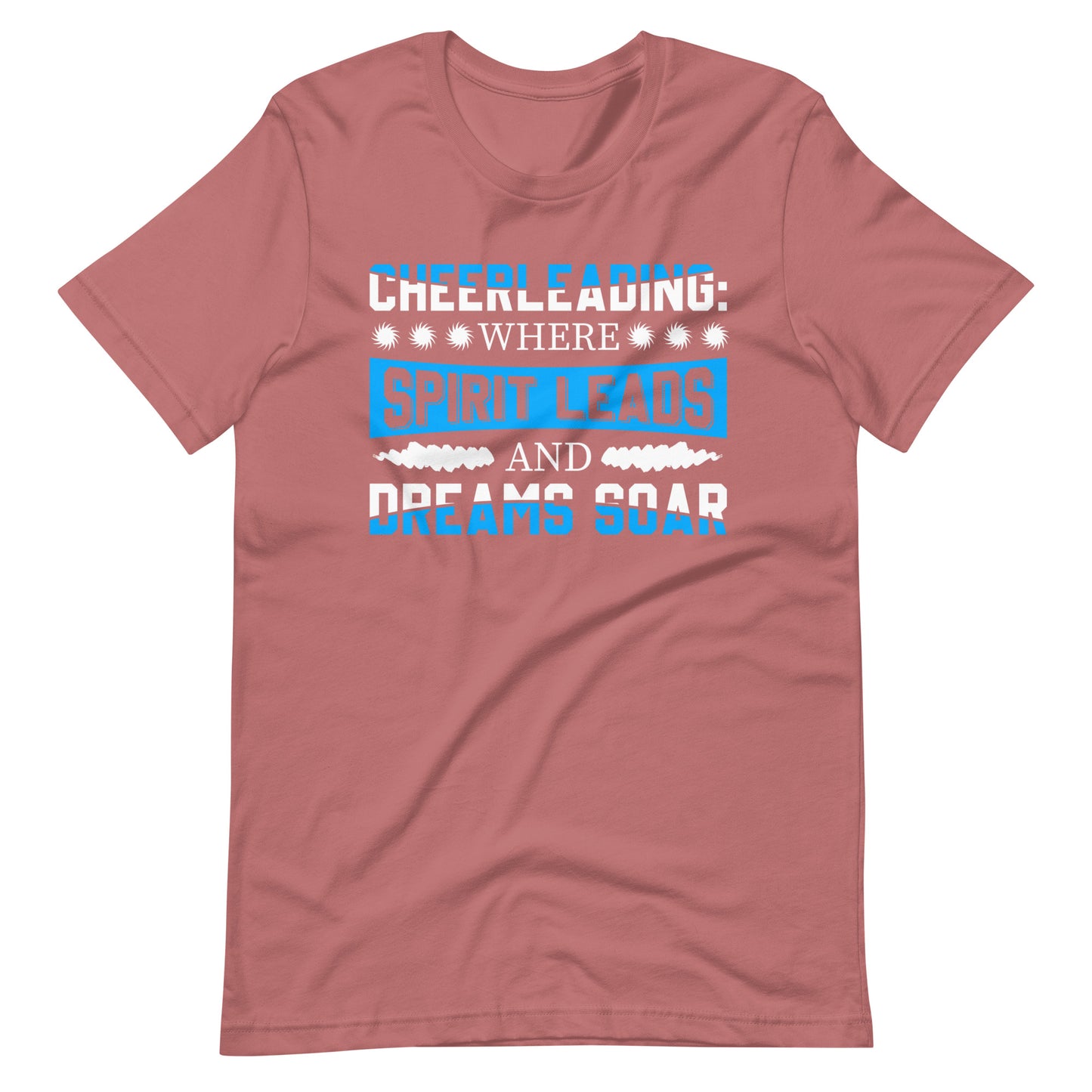 Cheerleading: Wo der Geist führt! Inspirierendes T-Shirt