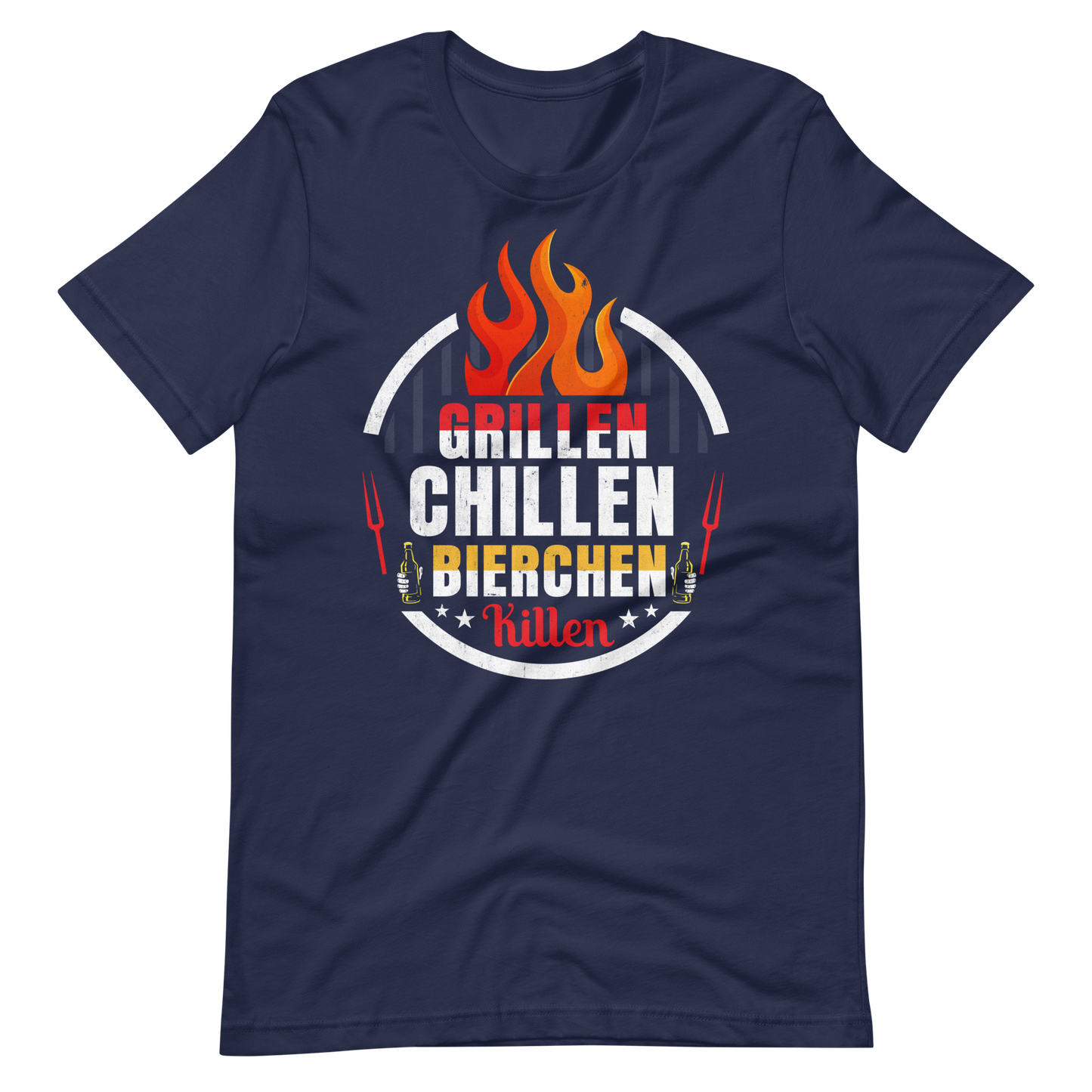 Grillen! Chillen! Bierchen Killen! T-Shirt