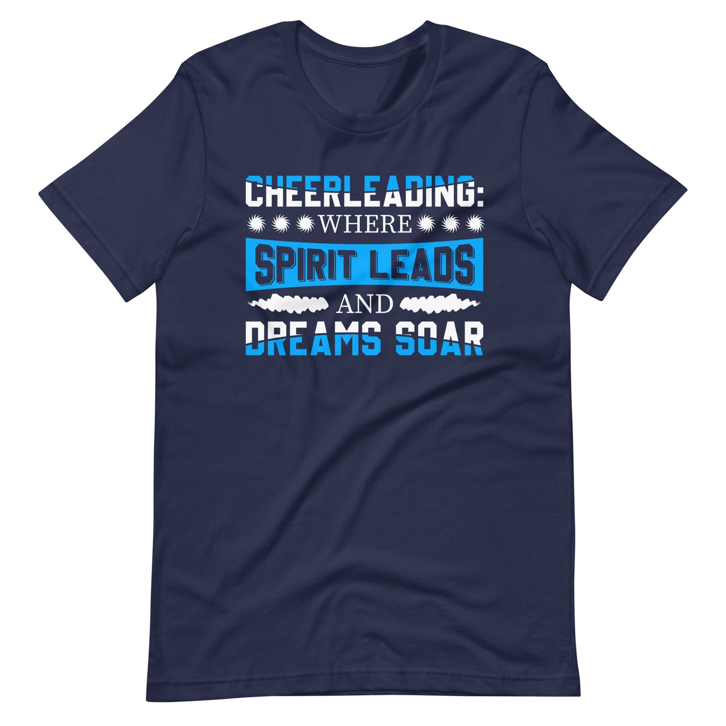 Cheerleading: Wo der Geist führt! Inspirierendes T-Shirt
