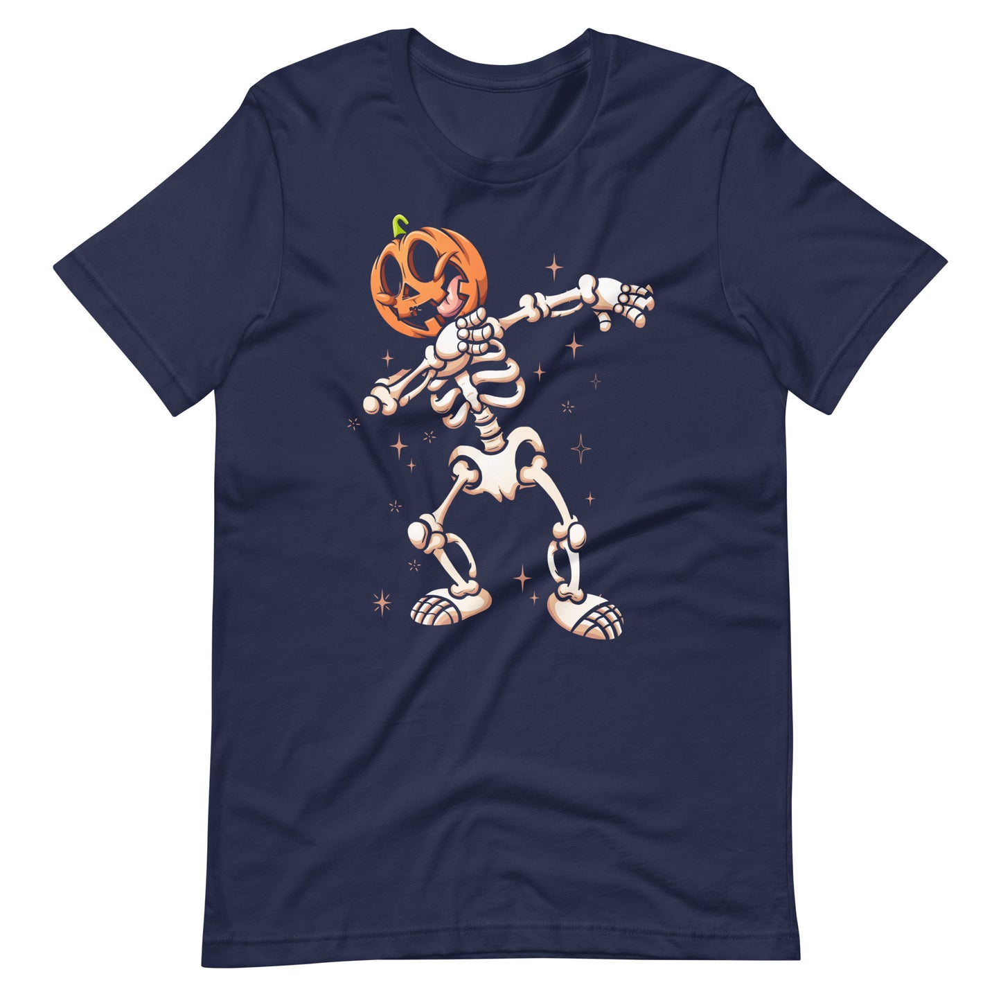 Halloween T-Shirt: Dancing Skull - Tanzendes Skelett, gruselig und stilvoll