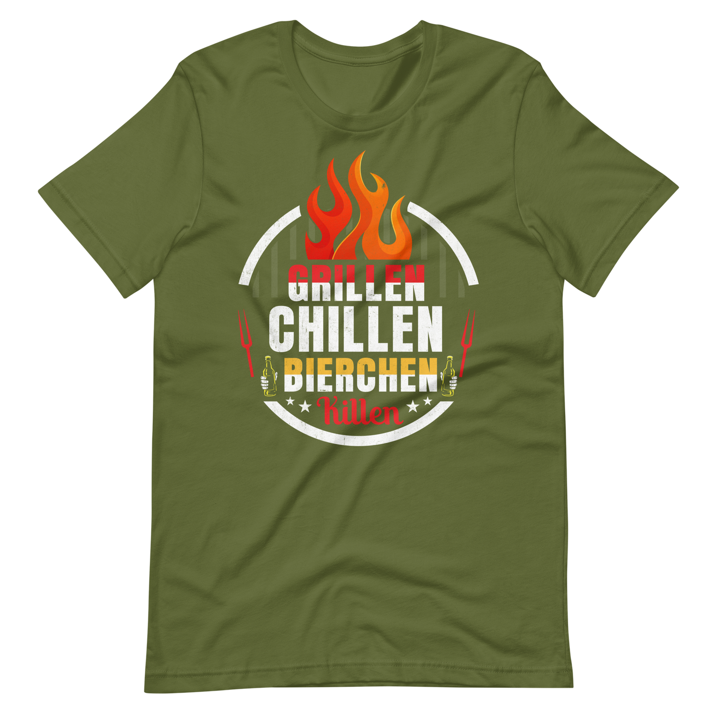 Grillen! Chillen! Bierchen Killen! T-Shirt
