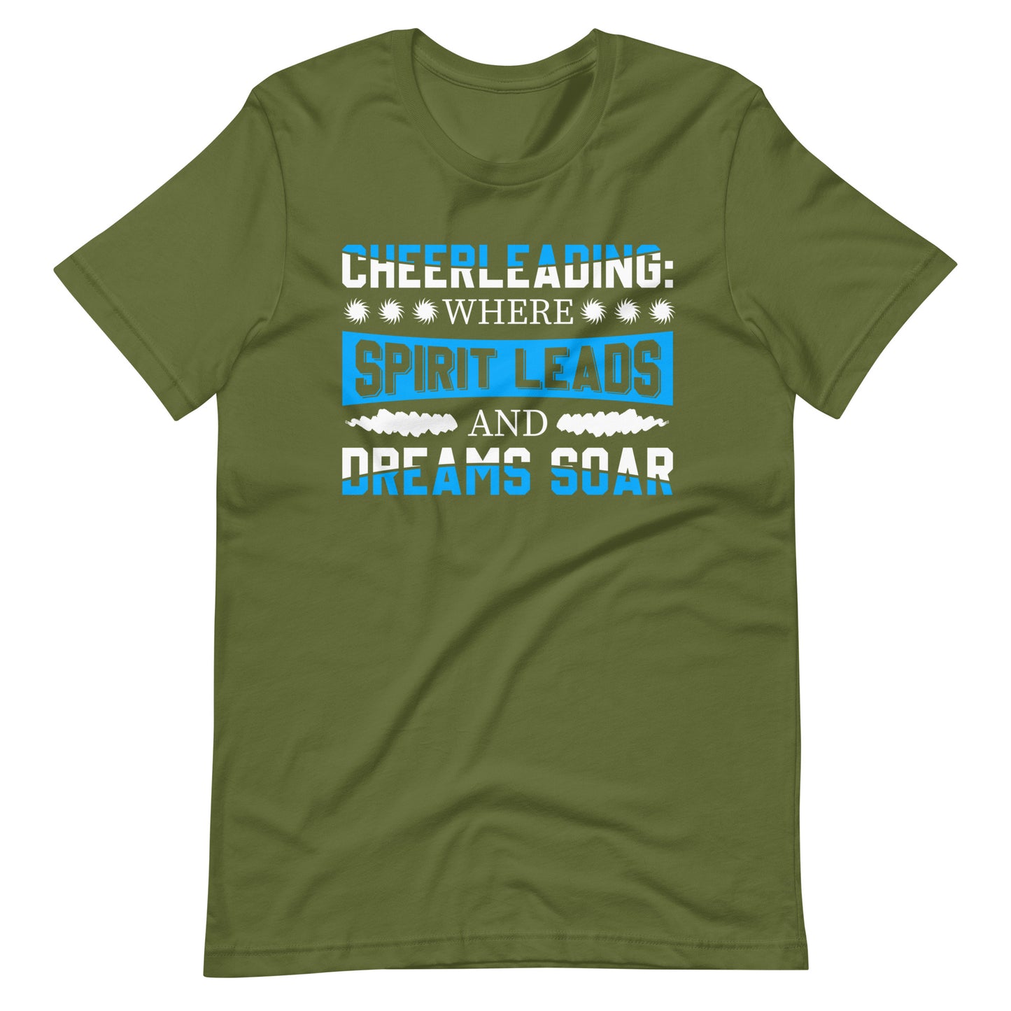 Cheerleading: Wo der Geist führt! Inspirierendes T-Shirt