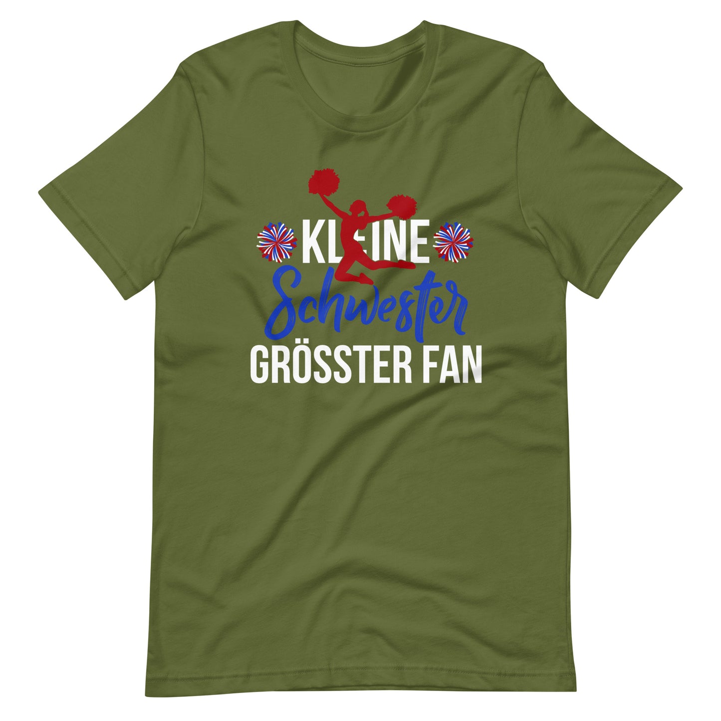 Kleine Schwester, größter Fan - Cheerleading T-Shirt