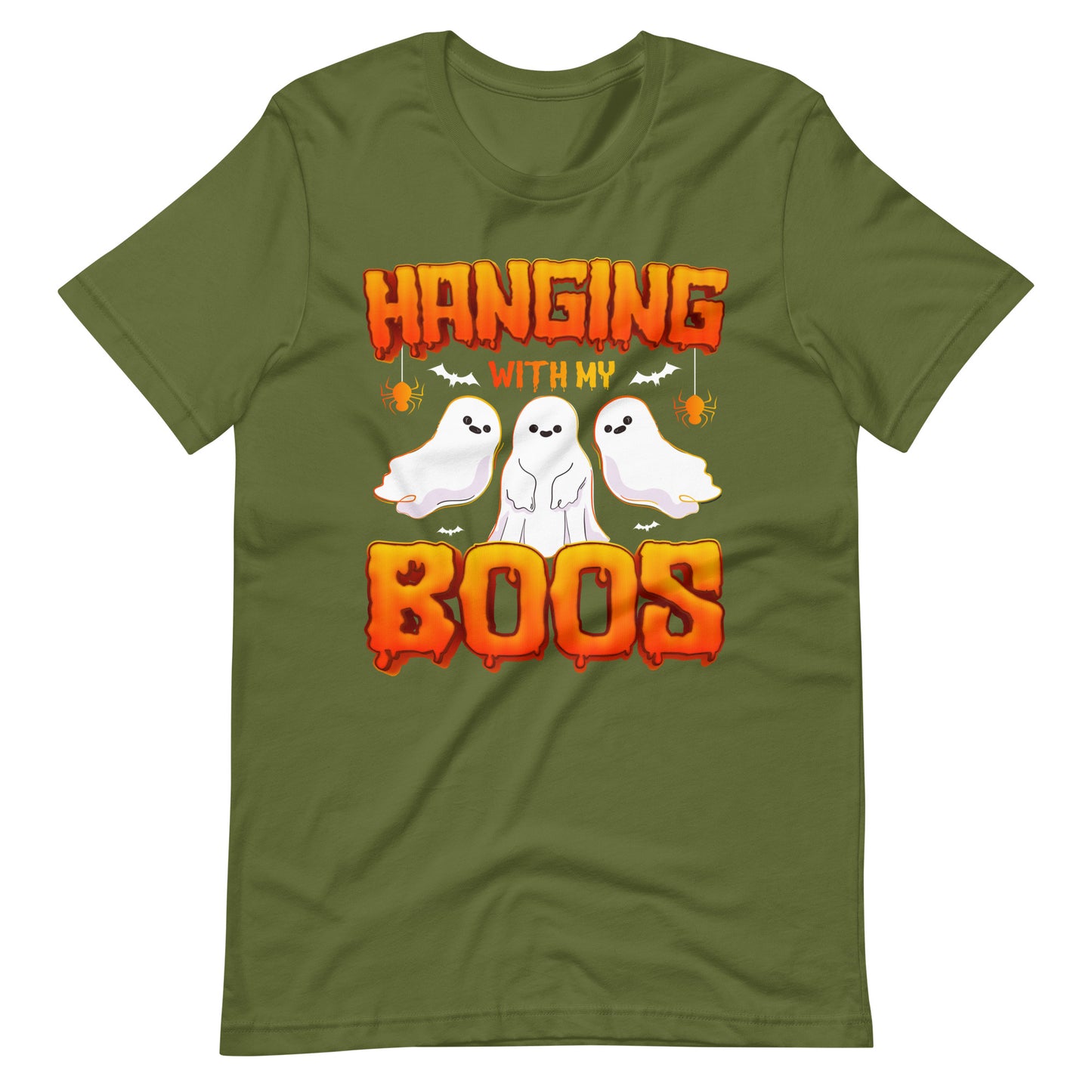 Hanging with my BOOS - Gespenstisches Halloween T-Shirt